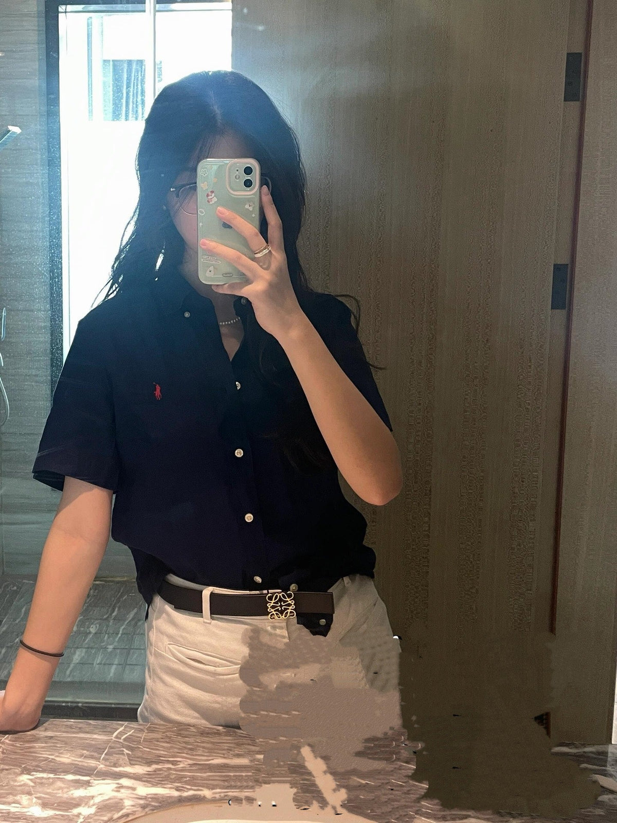 2026 New RL Embroidered Logo Short-Sleeve Shirt (CC926-A45)