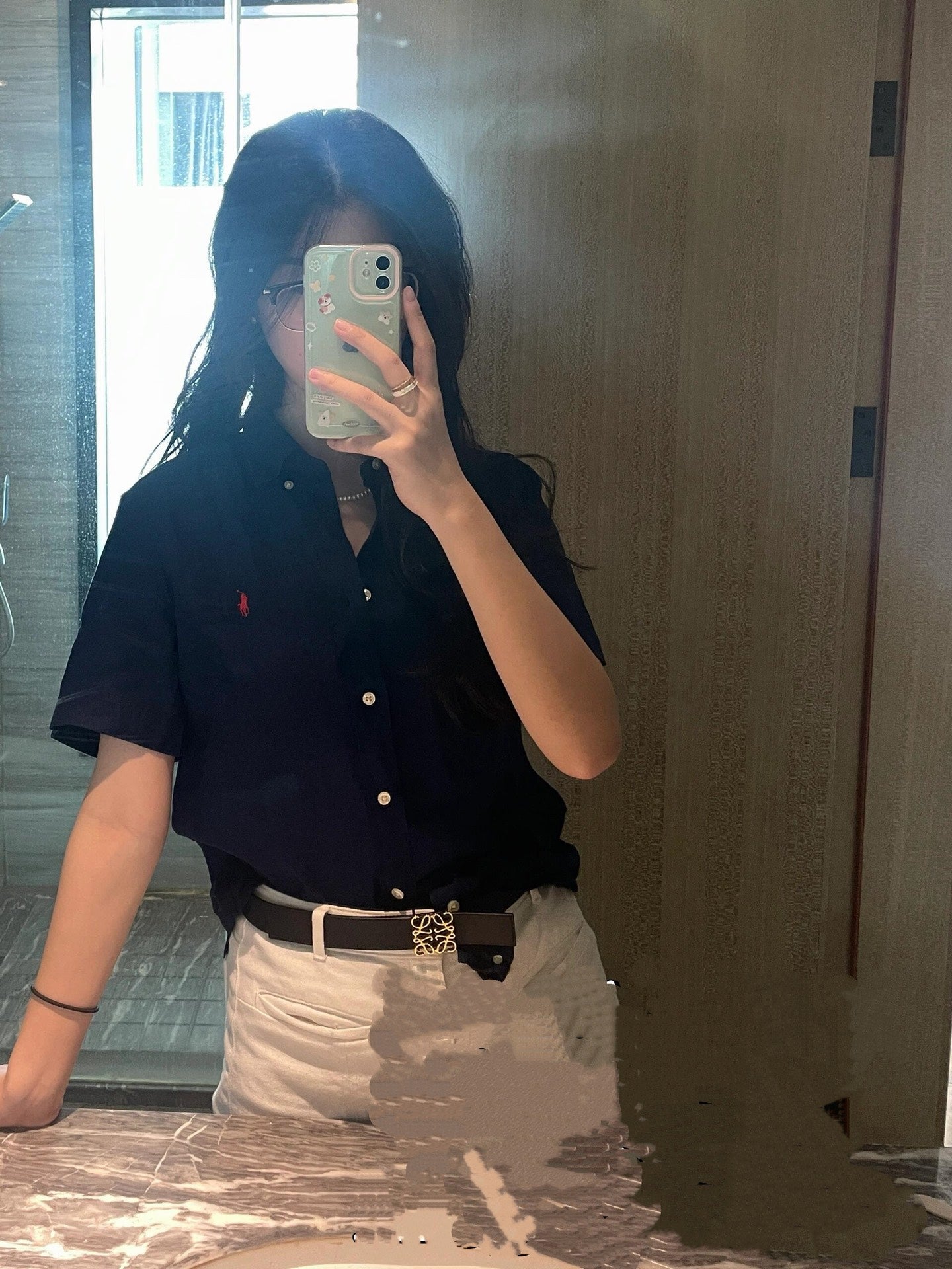 2026 New RL Embroidered Logo Short-Sleeve Shirt (CC926-A45)