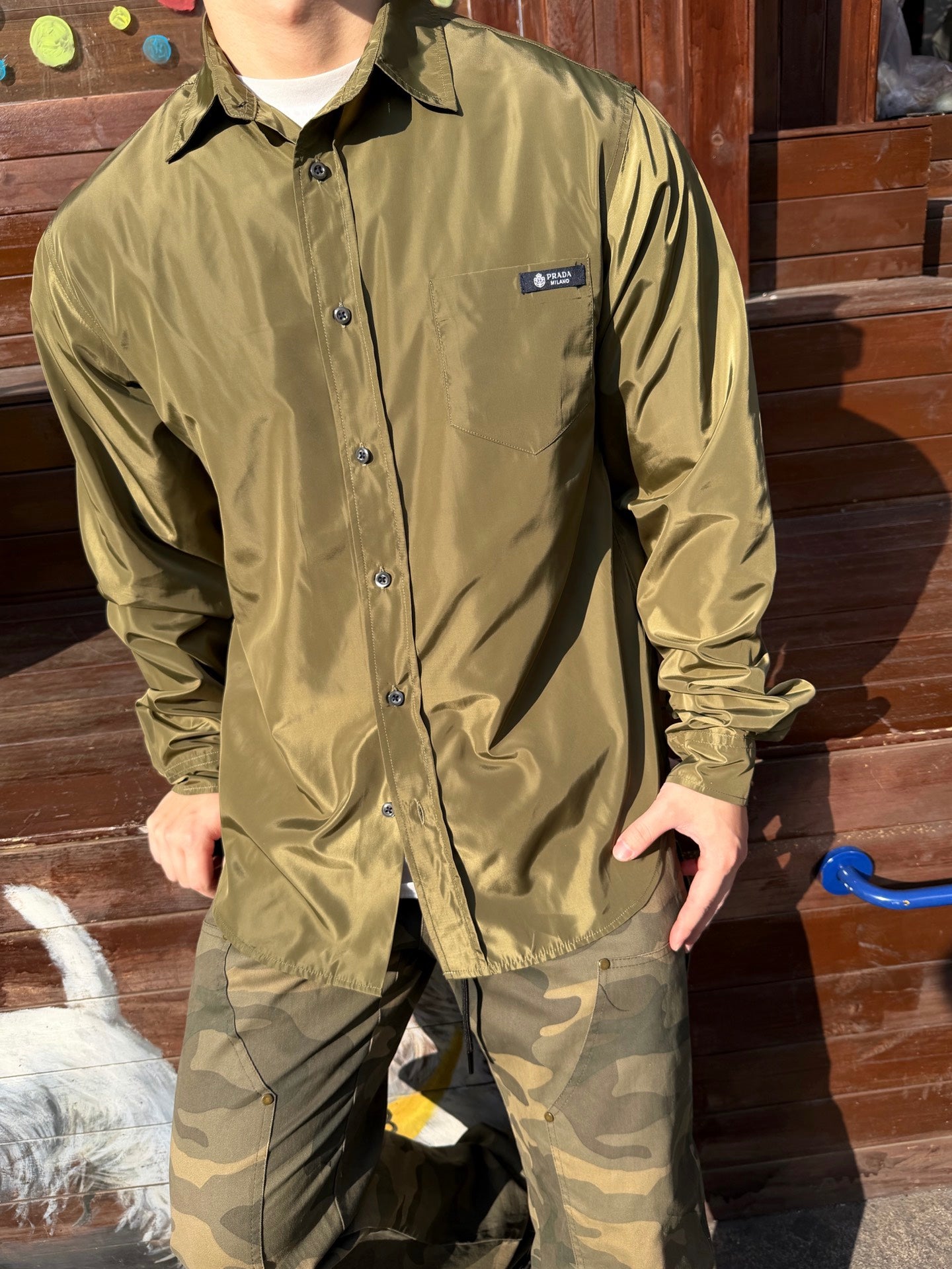 2026 New Triangle Brand Label Shirt (BB760-B20)