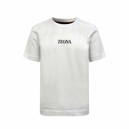 2026 New ZE Letter Print Short-Sleeve Shirt (AA537-A15)