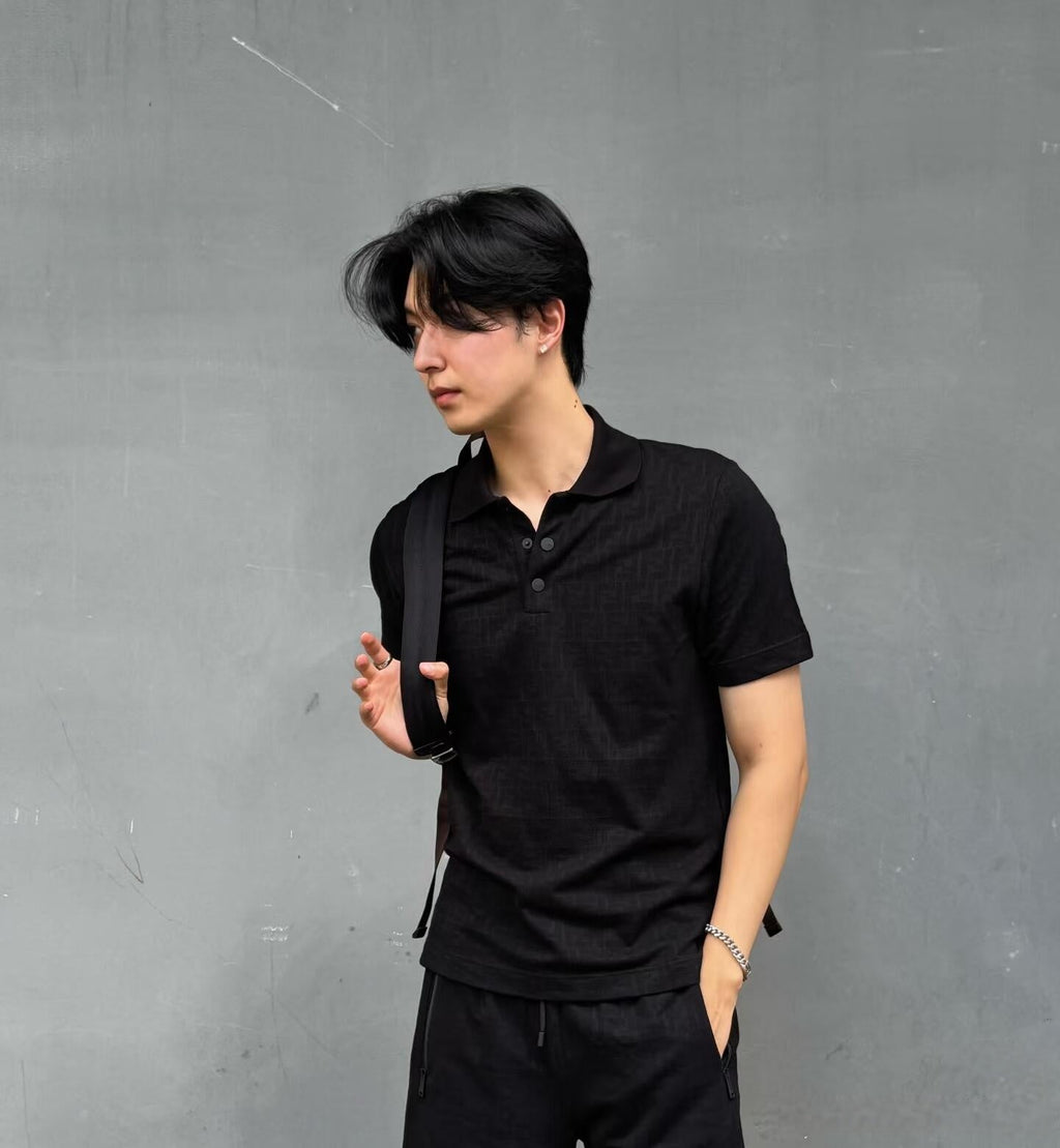 2026 New FF Jacquard Polo Shirt (BB733-A50)