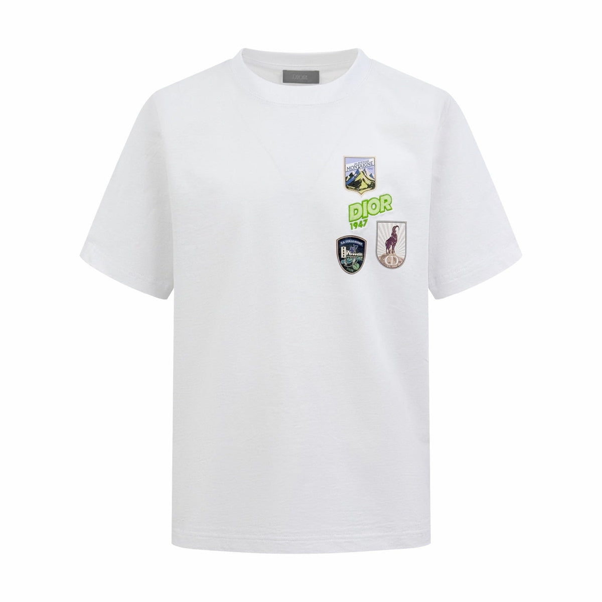 2026 New CD Multi-Color Patch Short-Sleeve Shirt (AA512-A15)