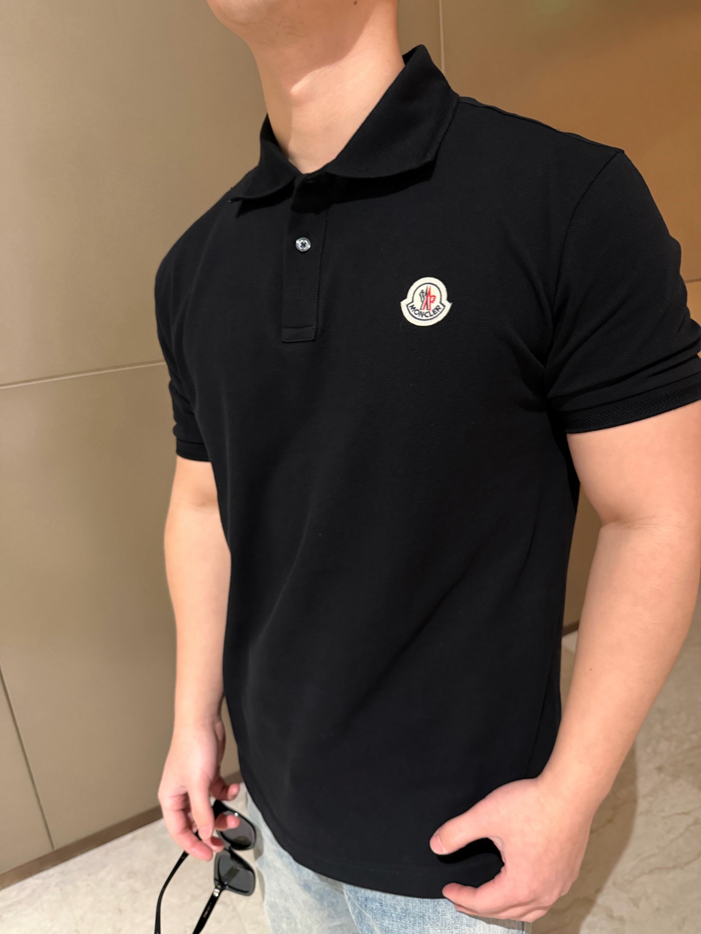 2026 New Mon Logo Polo Shirt (BB774-A30)