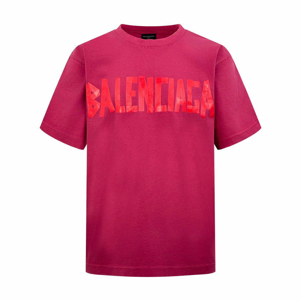 2026 New Balen Tape Letter T-Shirt (BB775-A20)