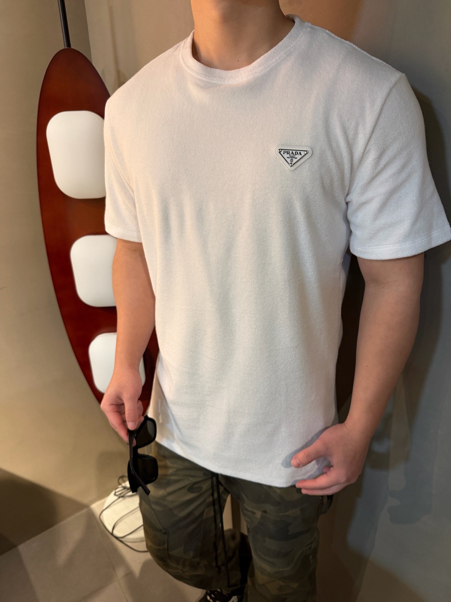 2026 New Triangle Brand Terry Cloth Short-Sleeve Shirt (AA535-A20)