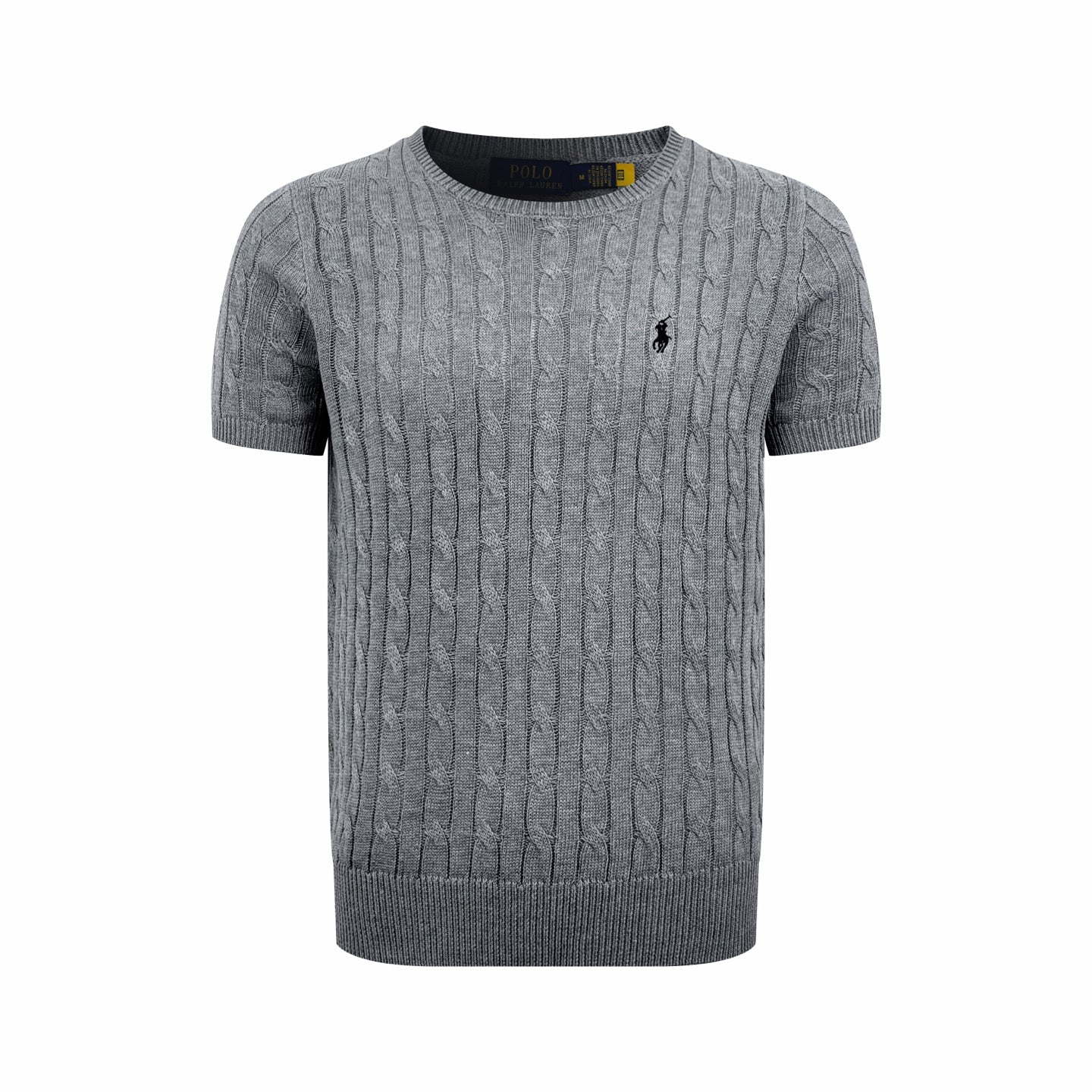2026 New RL Cable-Knit Short-Sleeve Sweater (CC938-A50)