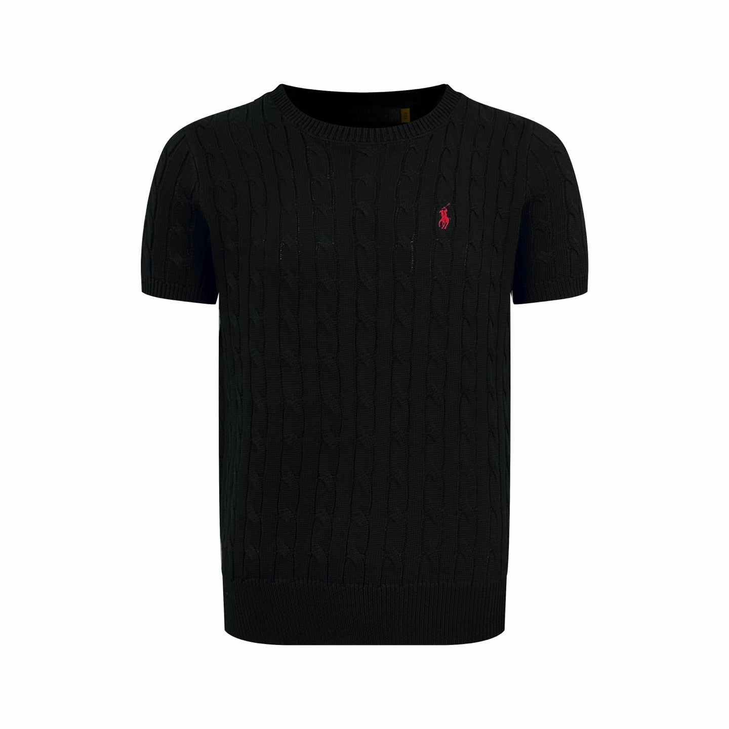 2026 New RL Cable-Knit Short-Sleeve Sweater (CC938-A50)