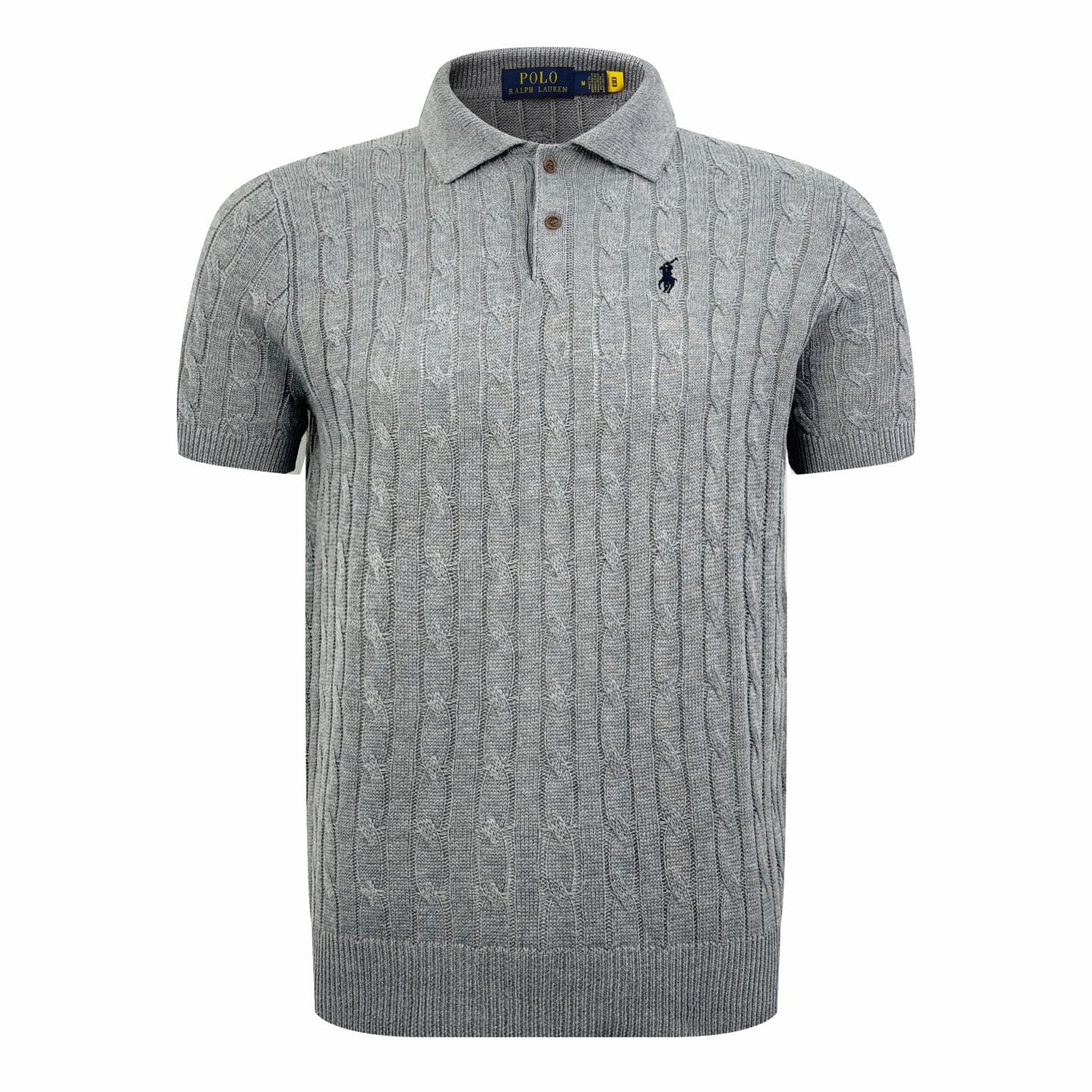 2026 New RL Cable-Knit Polo Neck Sweater (CC945-A60)