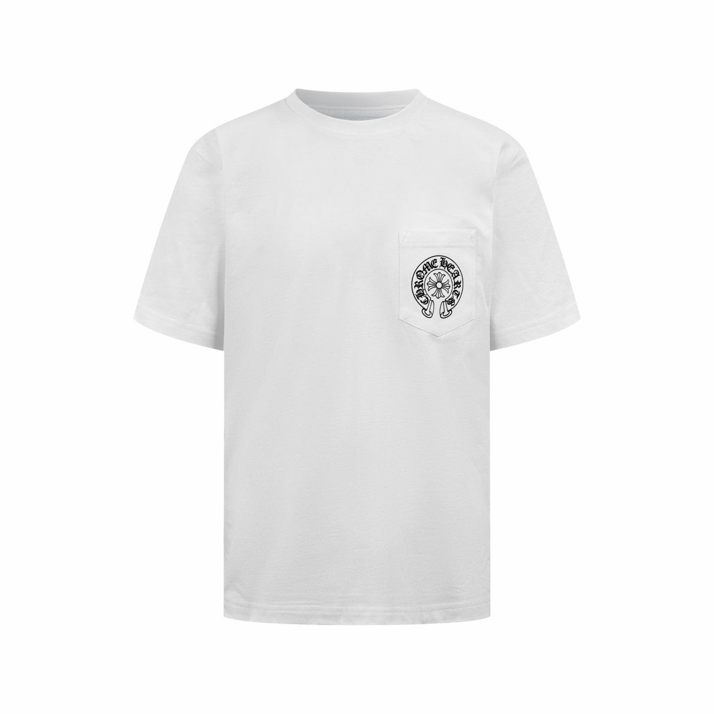 2026 New CH Cross-Flower Print Pocket T-Shirt (AA531-A10)
