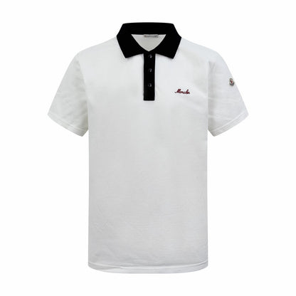 2026 New Mon Embroidered Snap Polo Shirt (BB791-A35)
