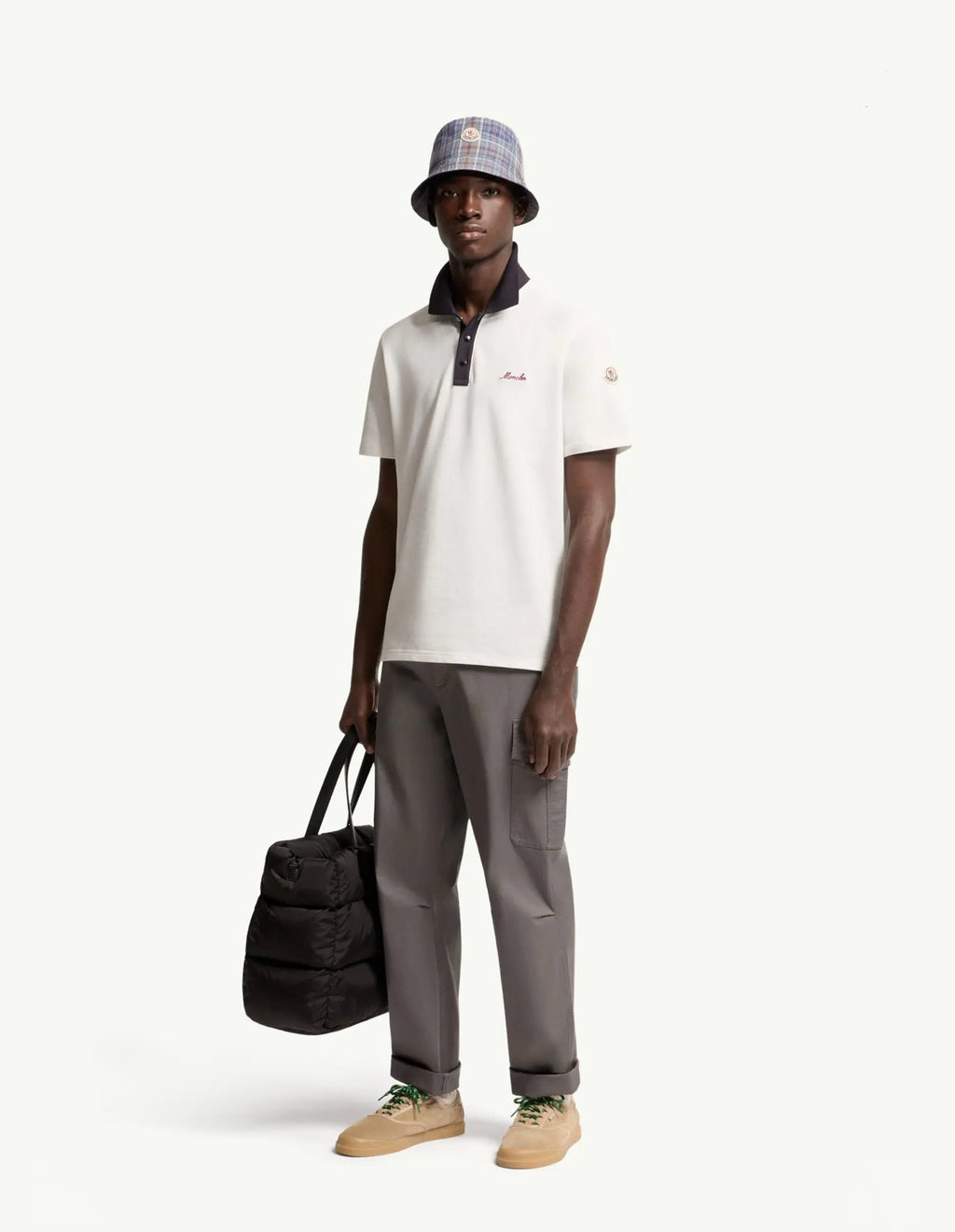 2026 New Mon Embroidered Snap Polo Shirt (BB791-A35)