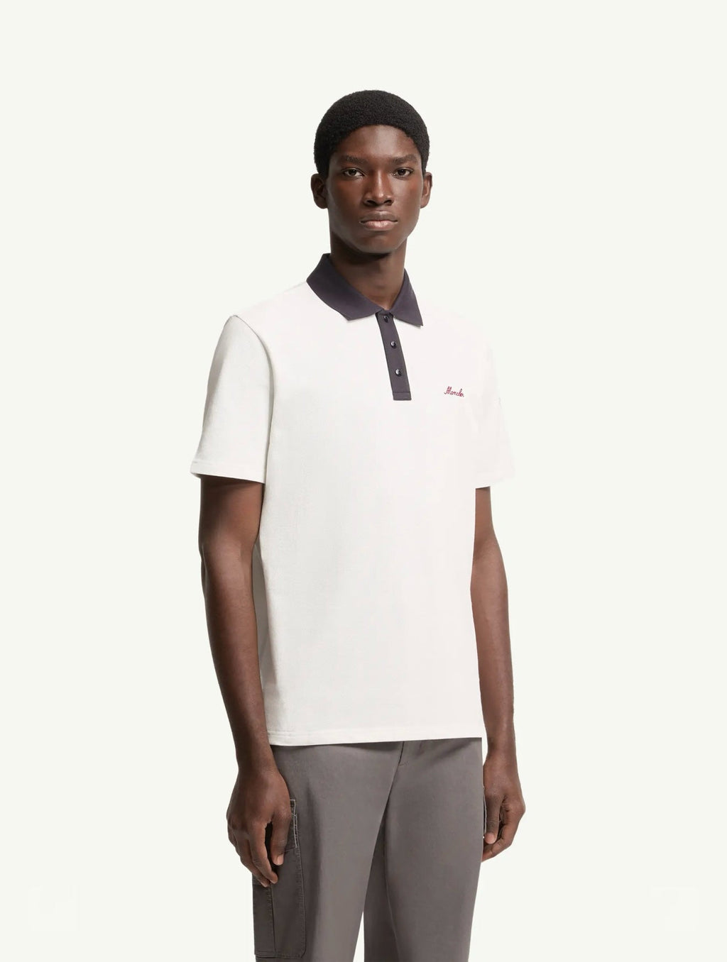 2026 New Mon Embroidered Snap Polo Shirt (BB791-A35)