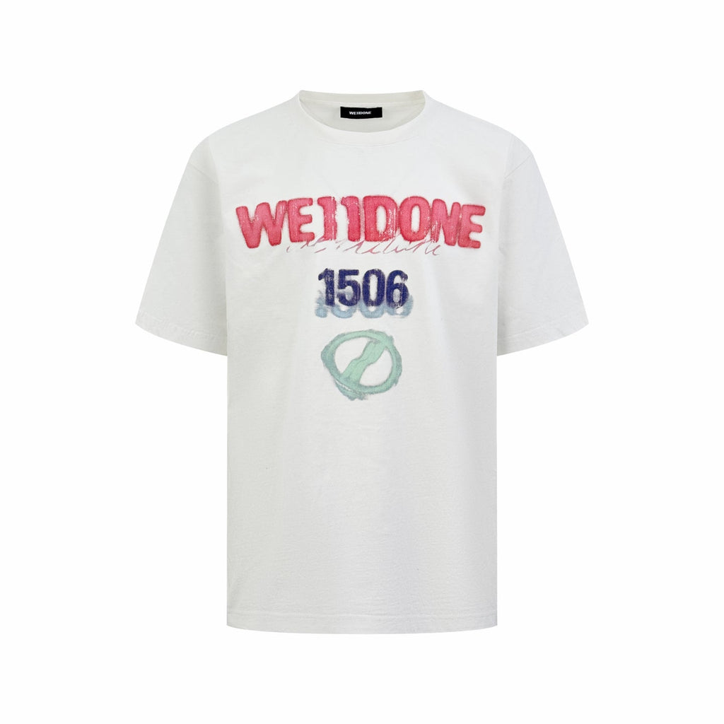2026 New Model WE11 Color-Printed Short-Sleeve Shirt (AA516-A15)