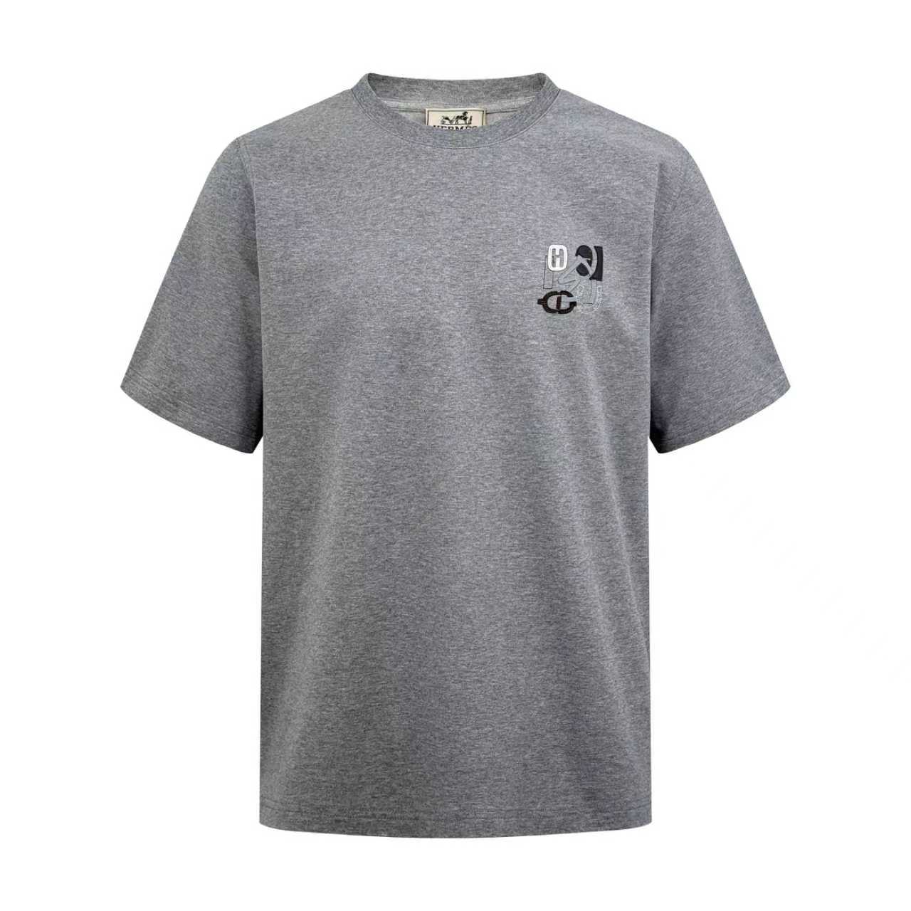 2026 New H Embroidered Leather Short-Sleeve Shirt (AA546-A15)