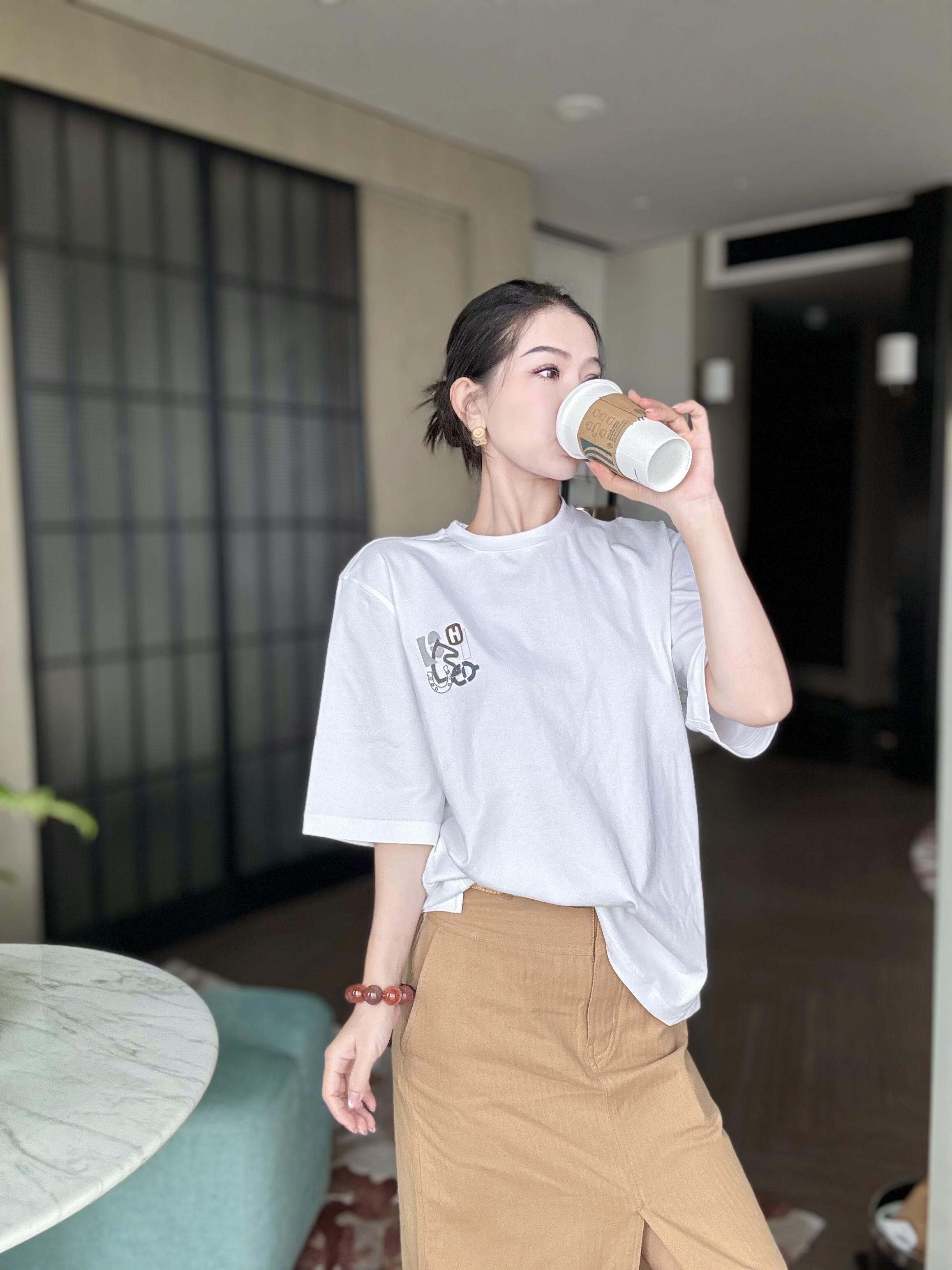 2026 New H Embroidered Leather Short-Sleeve Shirt (AA546-A15)