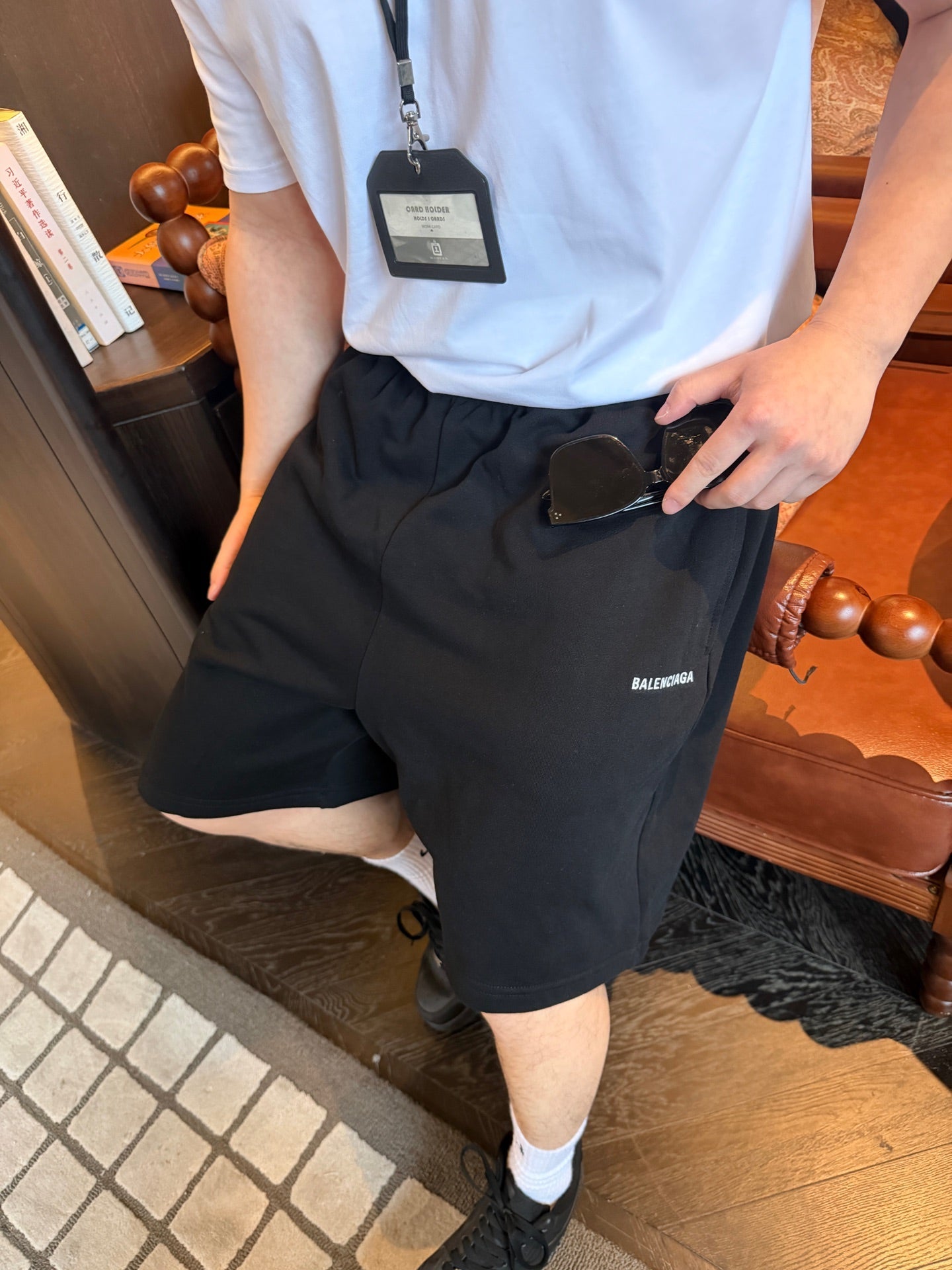 2026 New Balen Embroidered Shorts (BB797-A45)