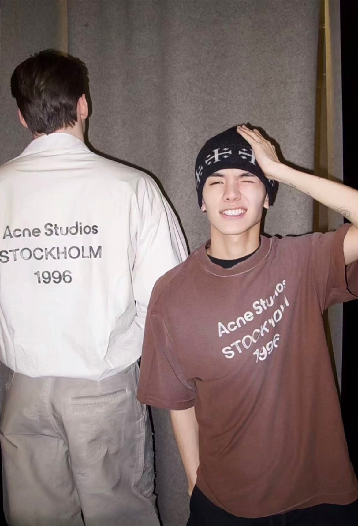 2026 New Acn Short-Sleeved T-Shirt with Distressed Printed Logo (CC953-A15)