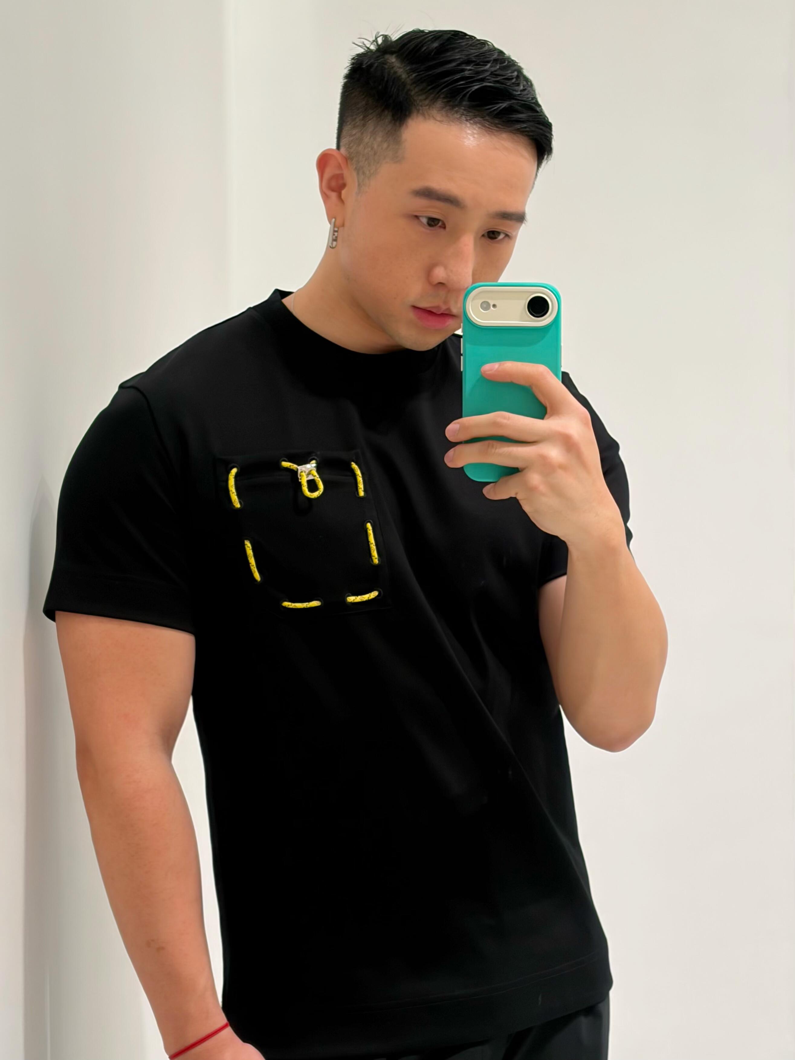 2026 New FF Short-Sleeved Shirt with Ribbon Pockets (AA576-A20)