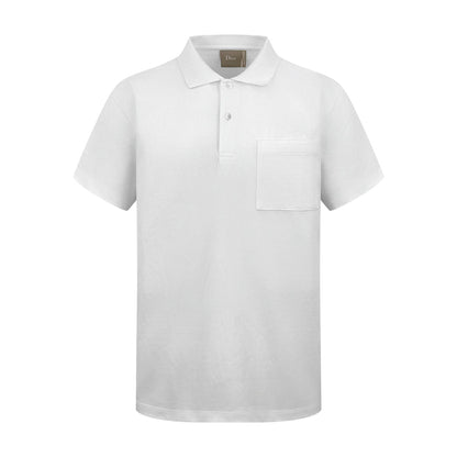 2026 New CD Embroidered Pocket Polo Shirt (BB808-A30)
