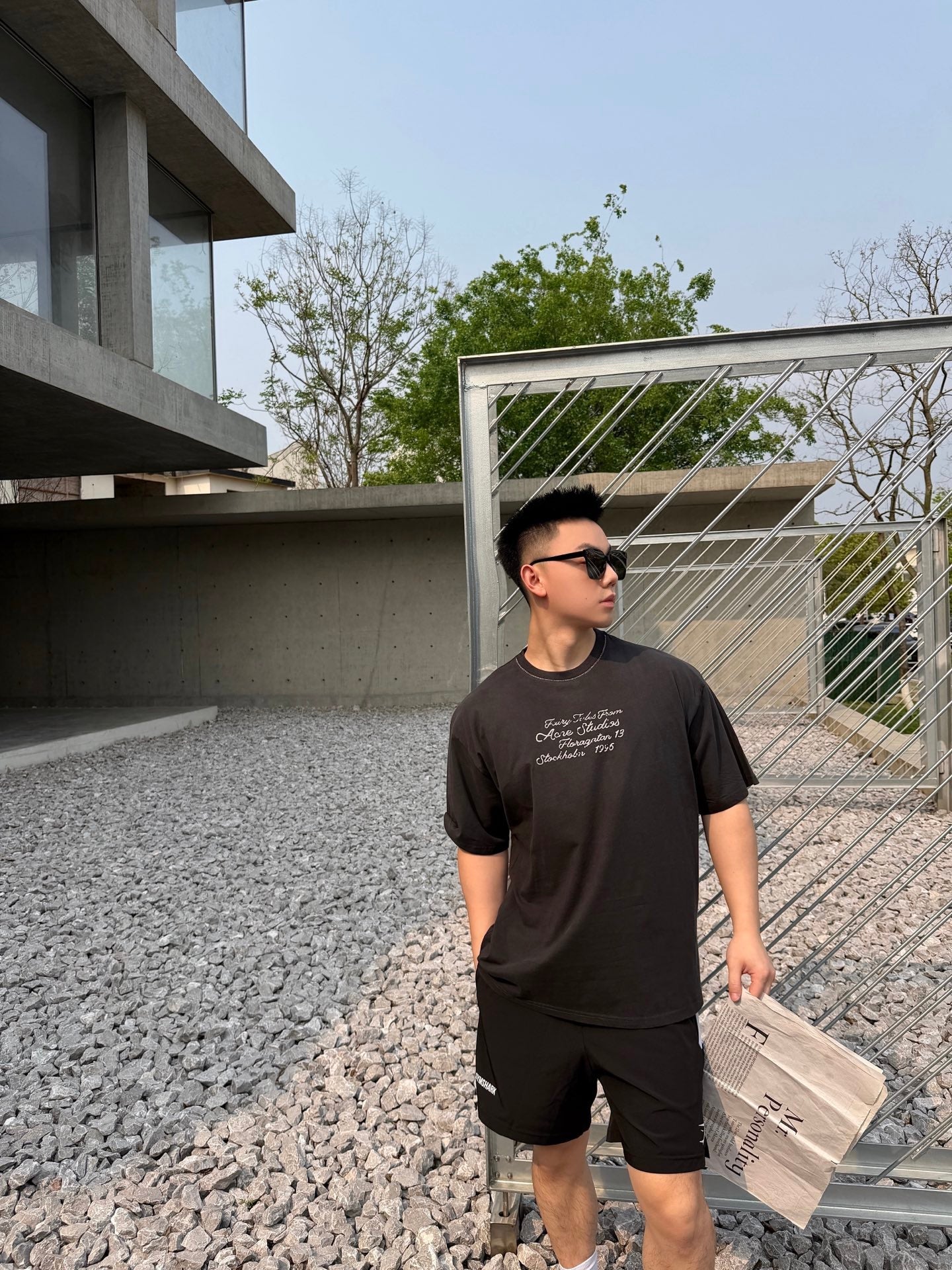 2026 New Acn Flocked Logo Short Sleeve (CC950-A10)