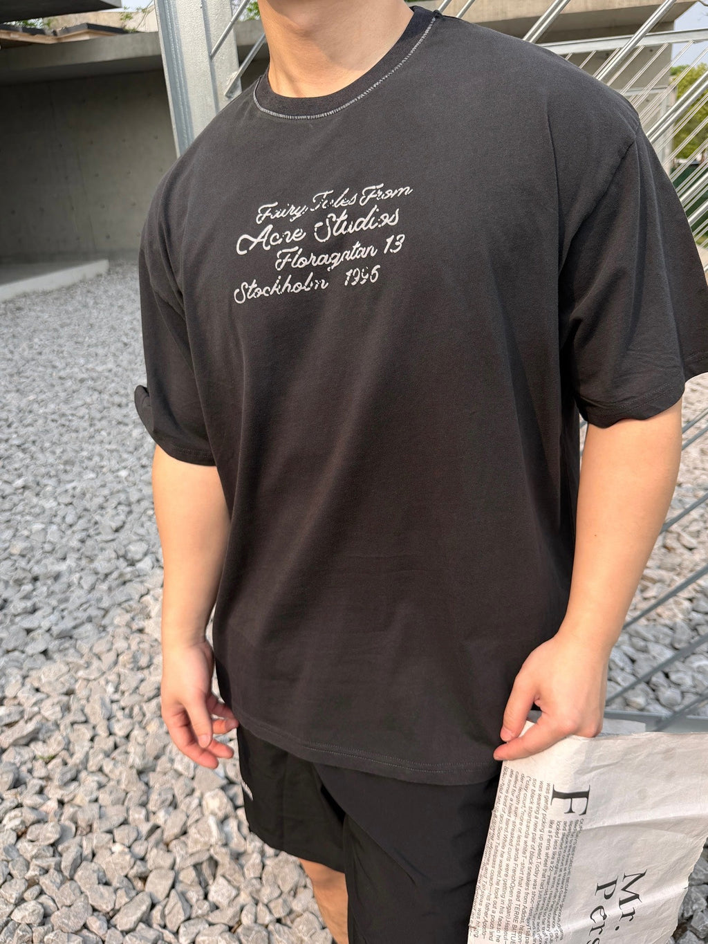 2026 New Acn Flocked Logo Short Sleeve (CC950-A10)