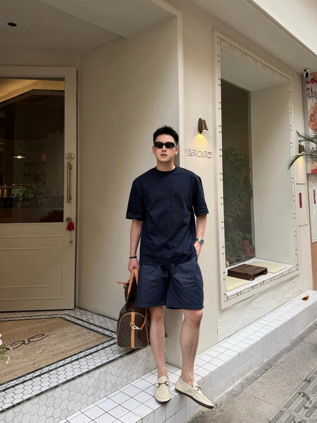 2026 New GU Embroidered Short-Sleeved T-Shirt (AA565-A15)