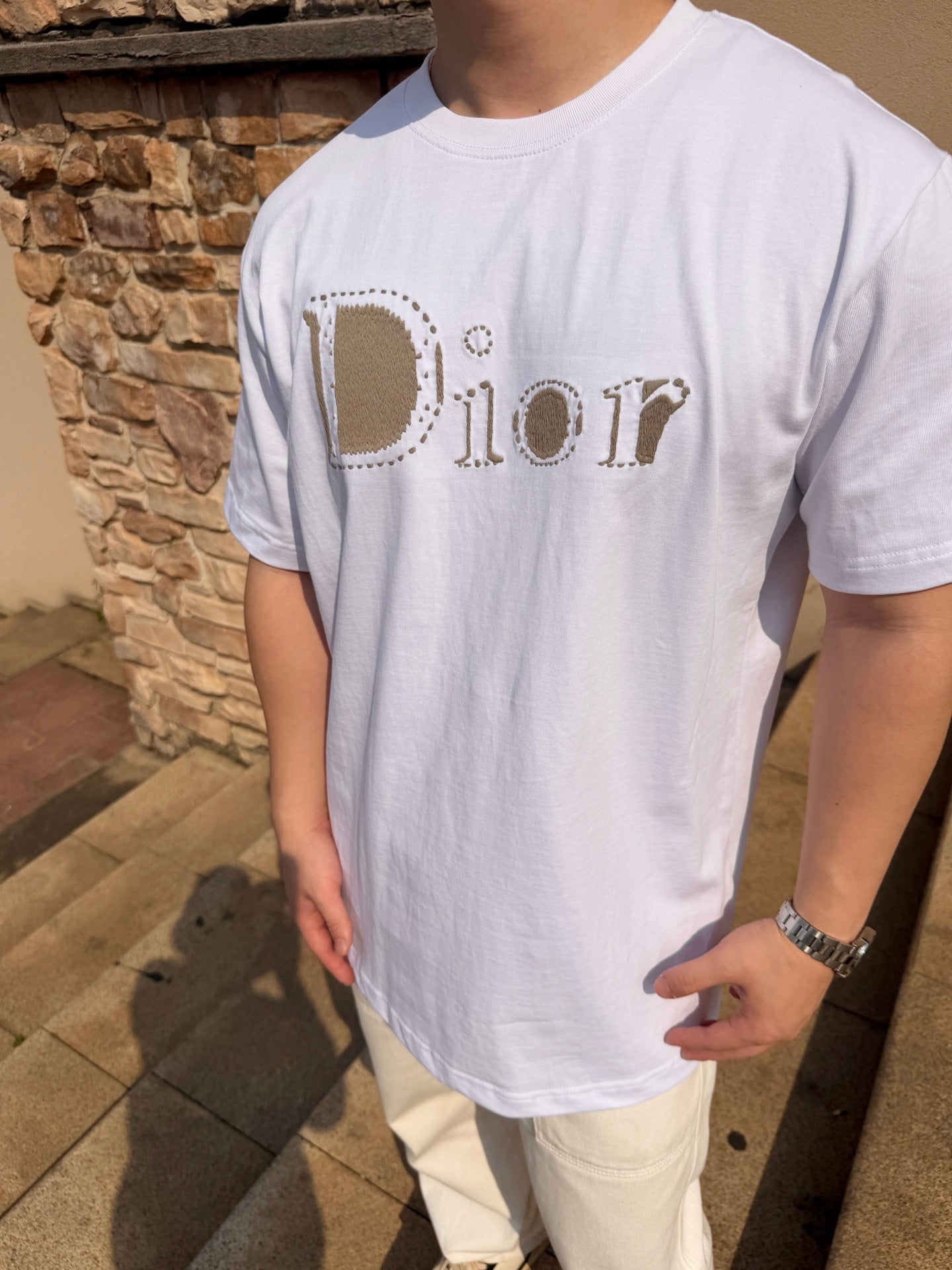 2026 New CD Embroidered Short Sleeve (BB809-A10)