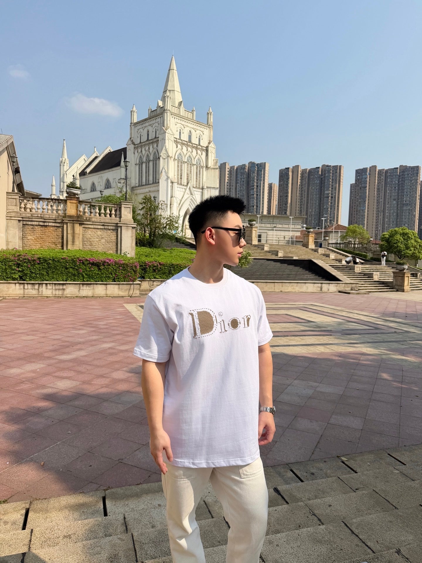 2026 New CD Embroidered Short Sleeve (BB809-A10)