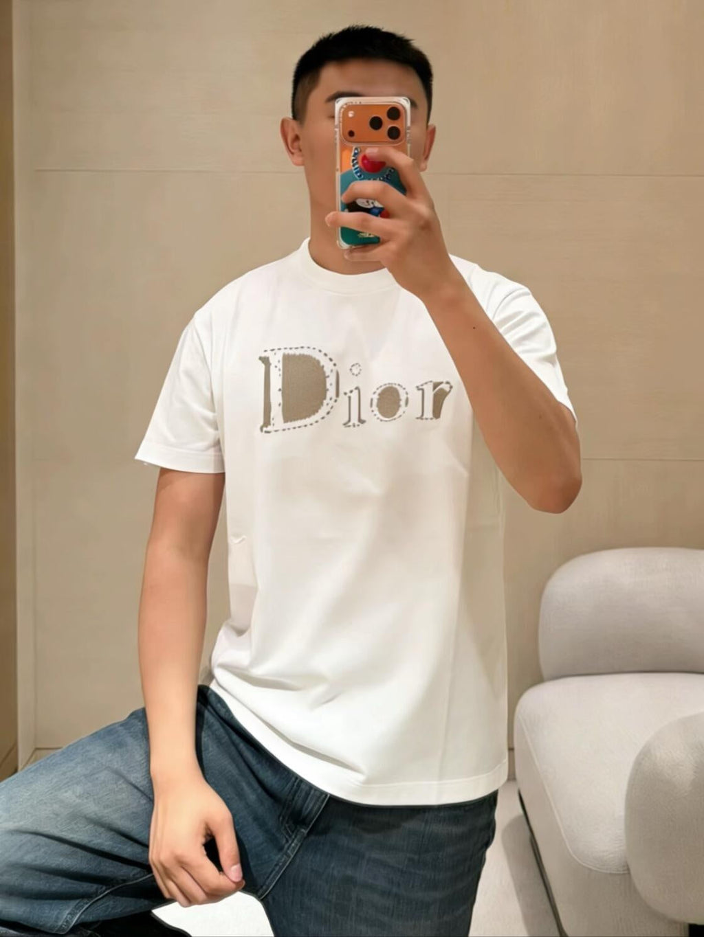 2026 New CD Embroidered Short Sleeve (BB809-A10)