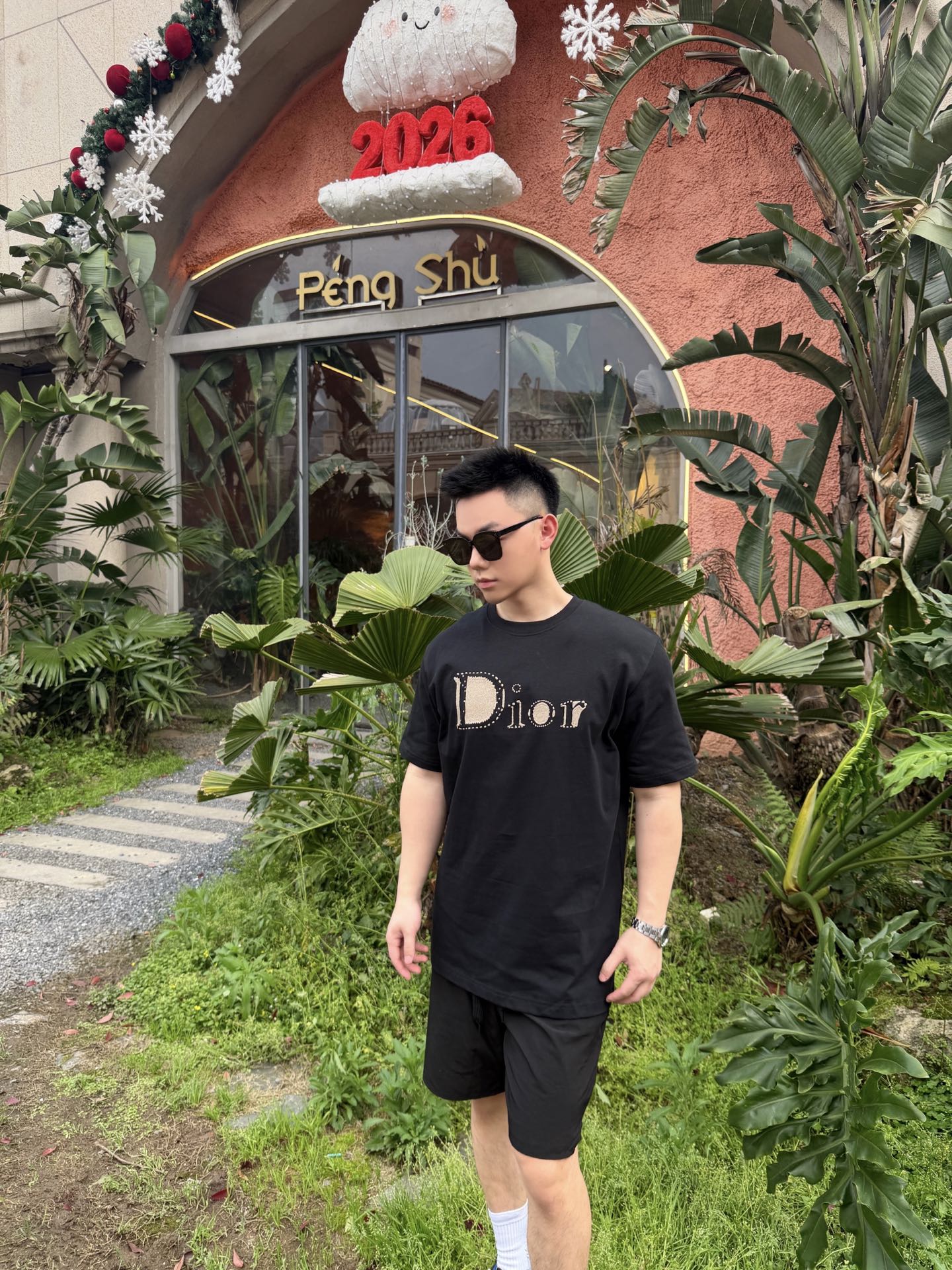 2026 New CD Embroidered Short Sleeve (BB809-A10)