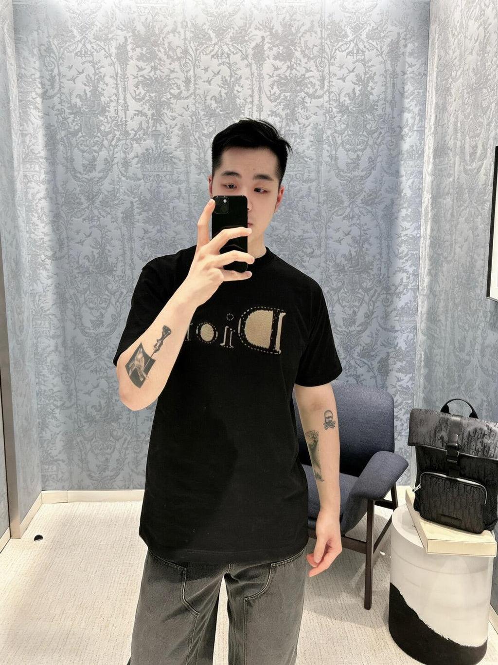 2026 New CD Embroidered Short Sleeve (BB809-A10)