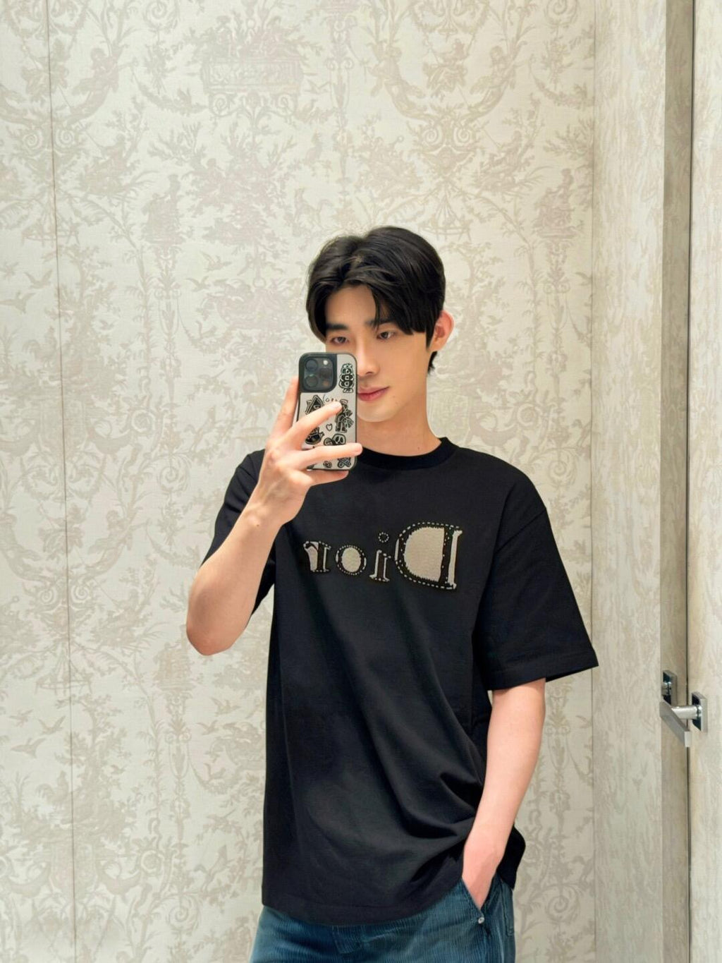 2026 New CD Embroidered Short Sleeve (BB809-A10)