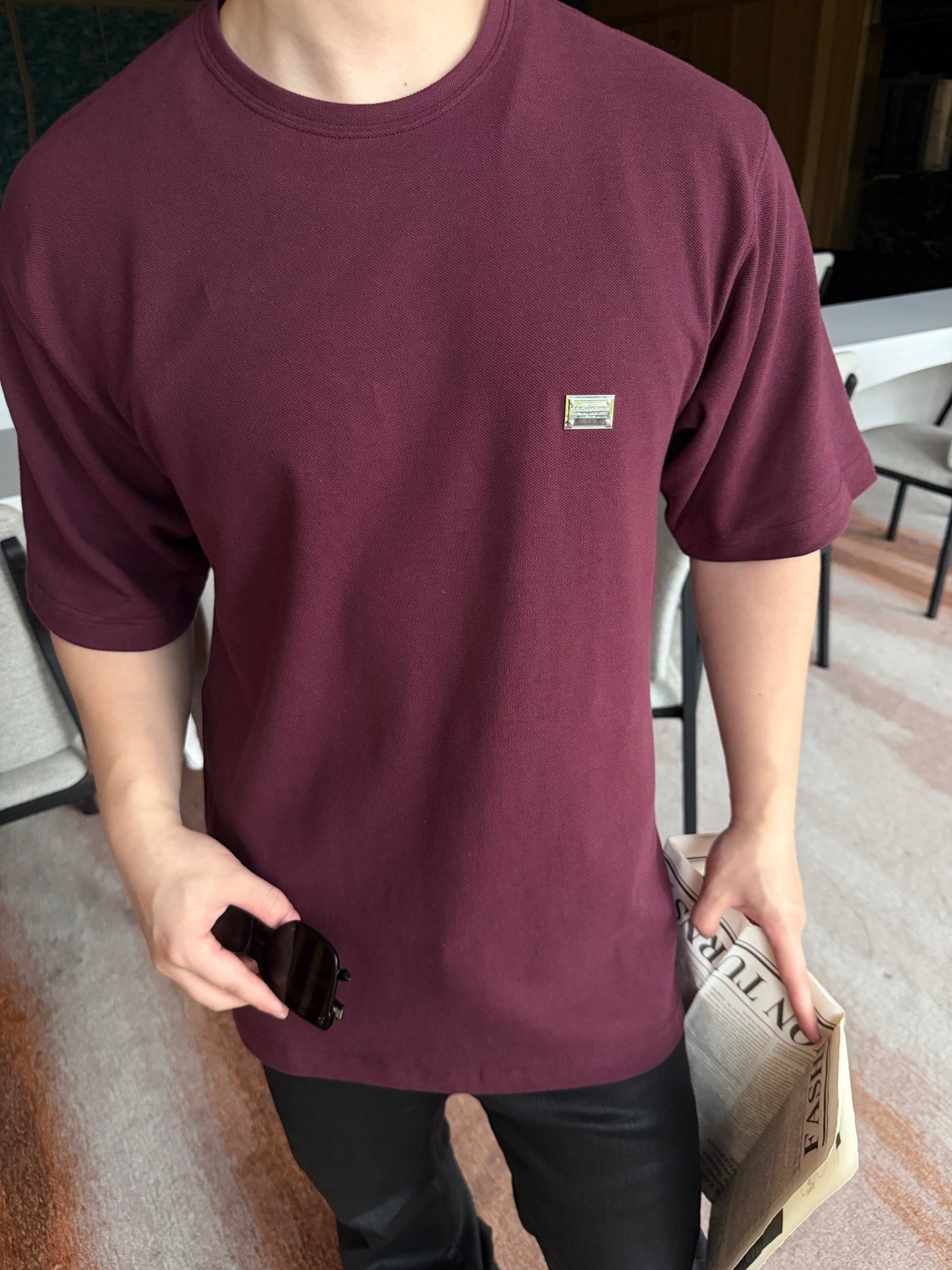 2026 New DJB Logo Short-Sleeved T-Shirt (AA584-A10)