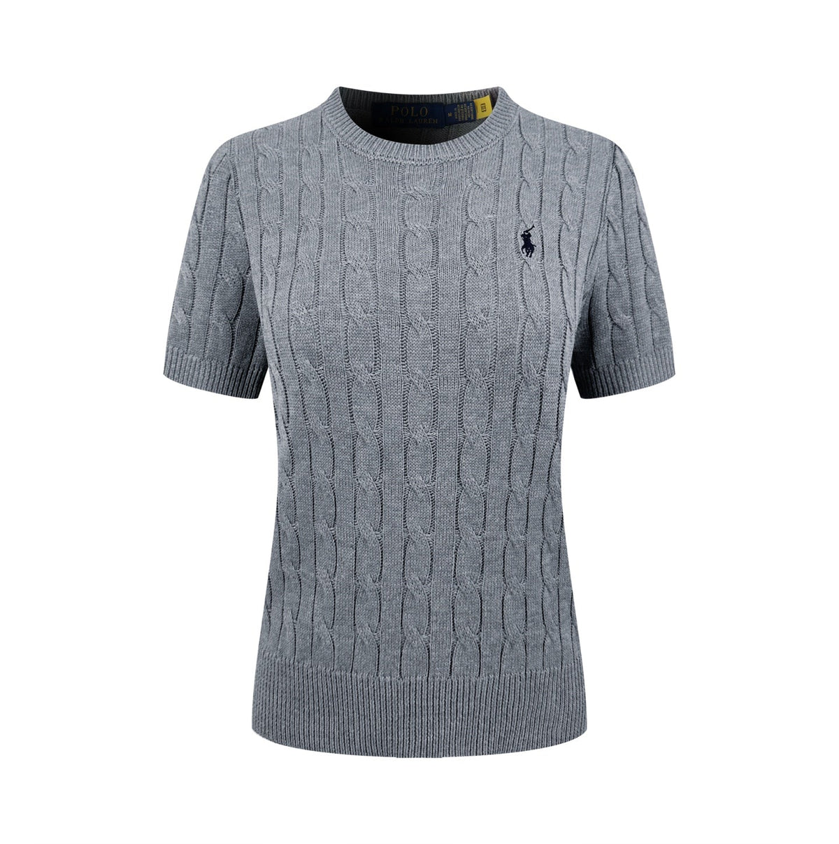 2026 Women's RL Twisted-Knit Short-Sleeved Jumper (FF720)