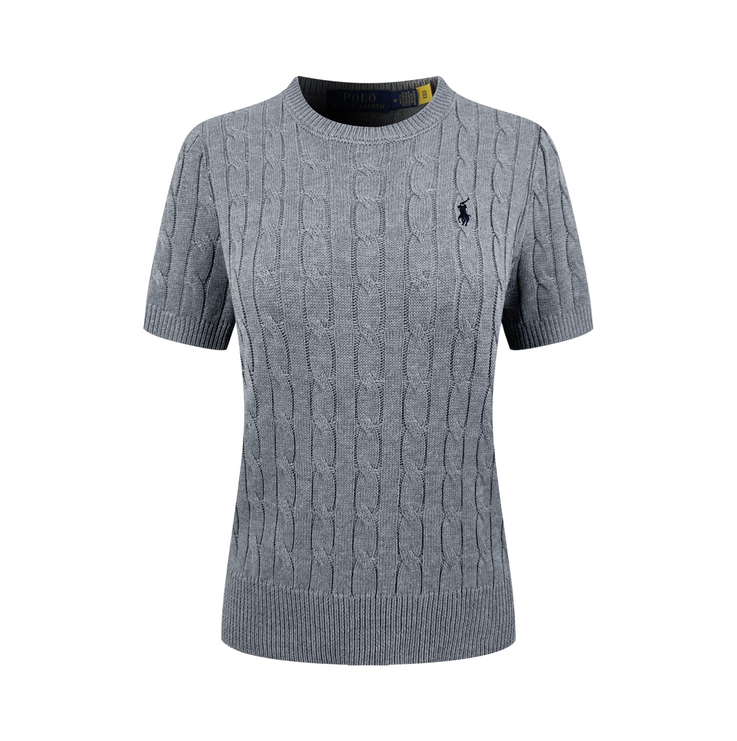 2026 Women's RL Twisted-Knit Short-Sleeved Jumper (FF720)