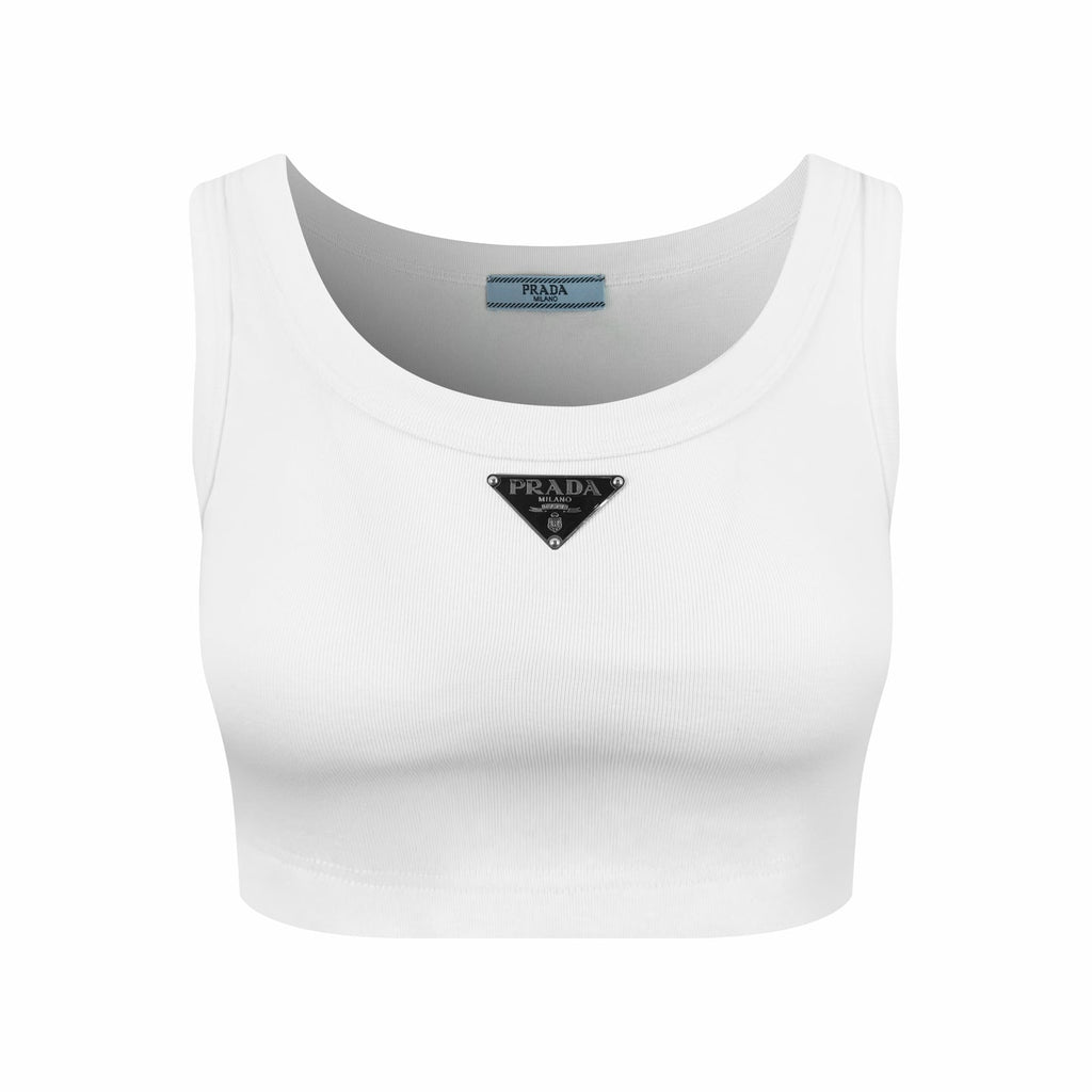 2026 Women's Triangle Brand Short-Sleeve Tank Top (FF710)