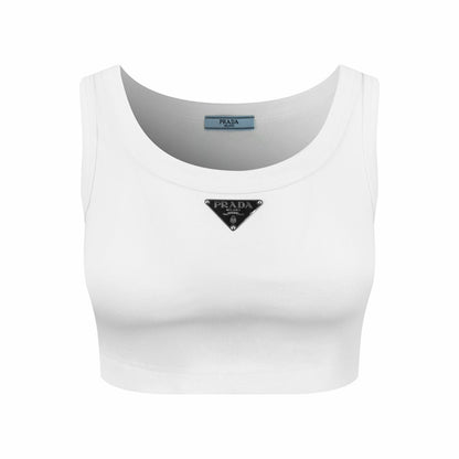 2026 Women's Triangle Brand Short-Sleeve Tank Top (FF710)