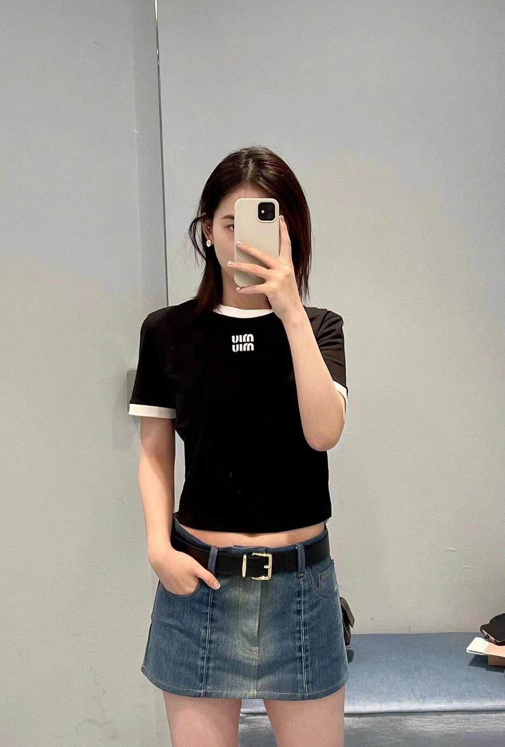 2026 Women's Patchwork Embroidered Short-Sleeved T-Shirt (FF704)