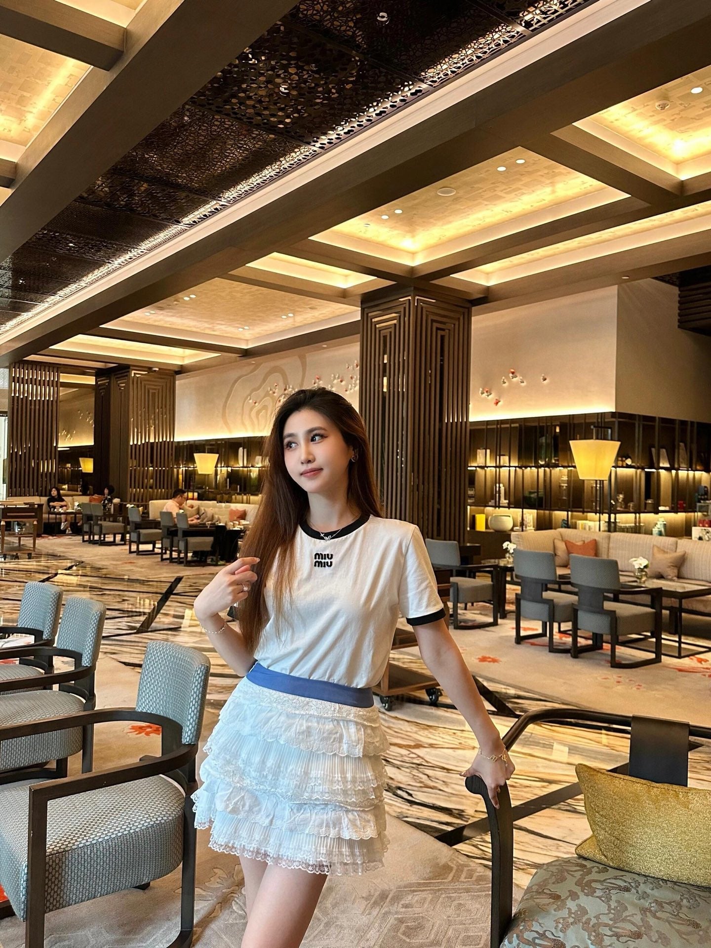 2026 Women's Patchwork Embroidered Short-Sleeved T-Shirt (FF704)