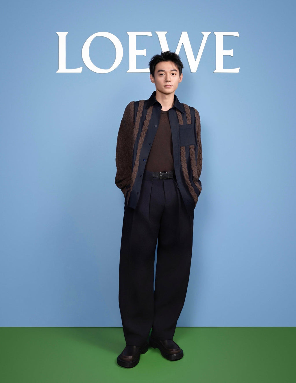 2026 New Way Leather-Trimmed Casual Trousers (BB792-B85)