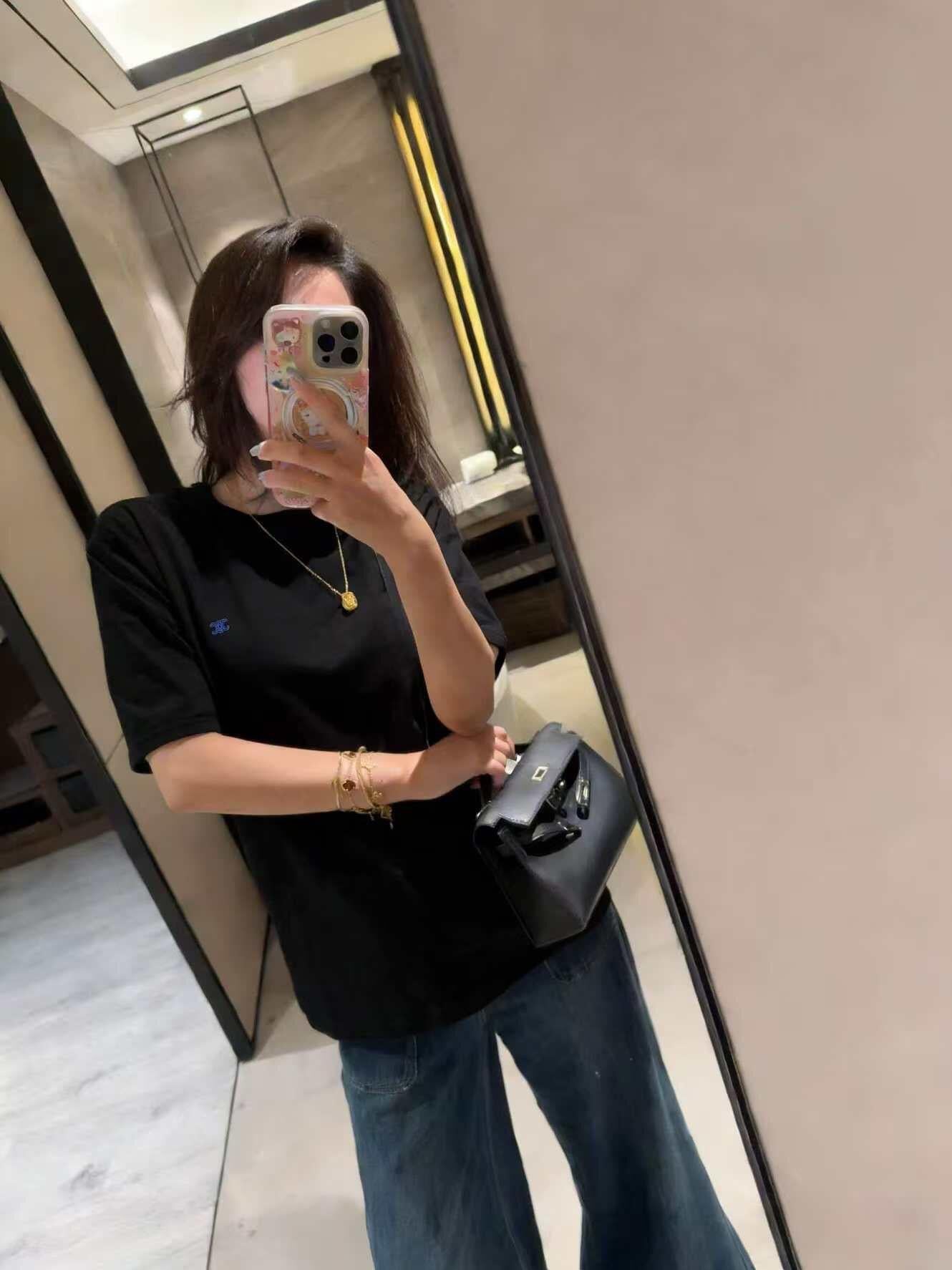 2026 New Ce Embroidered Short-Sleeved T-Shirt (CC974-A10)