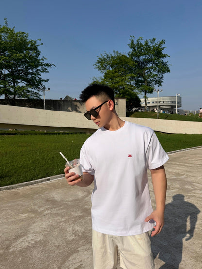 2026 New Ce Embroidered Short-Sleeved T-Shirt (CC974-A10)