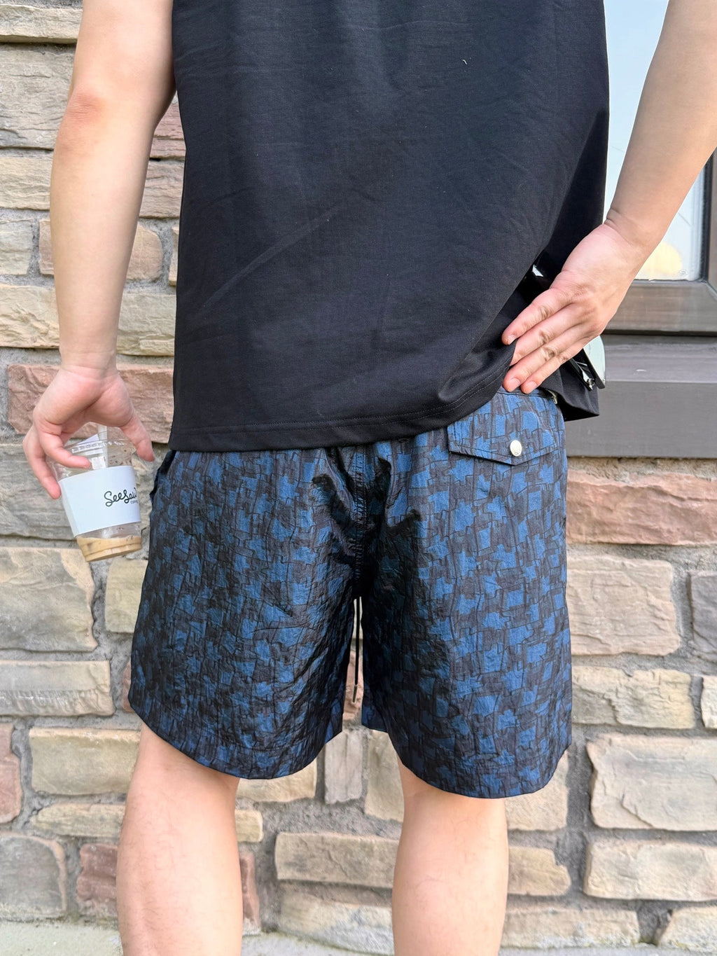 2026 New Arrival H All-Over Print Shorts (AA577-A55)