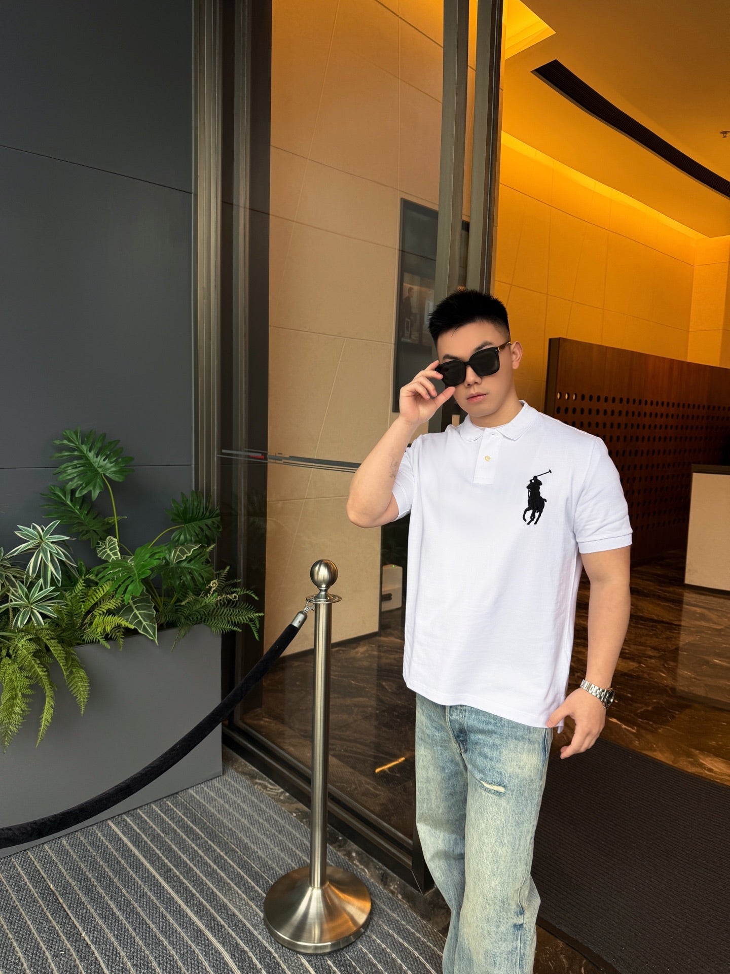 2026 New RL Embroidered Logo Polo Shirt (CC958-A50)