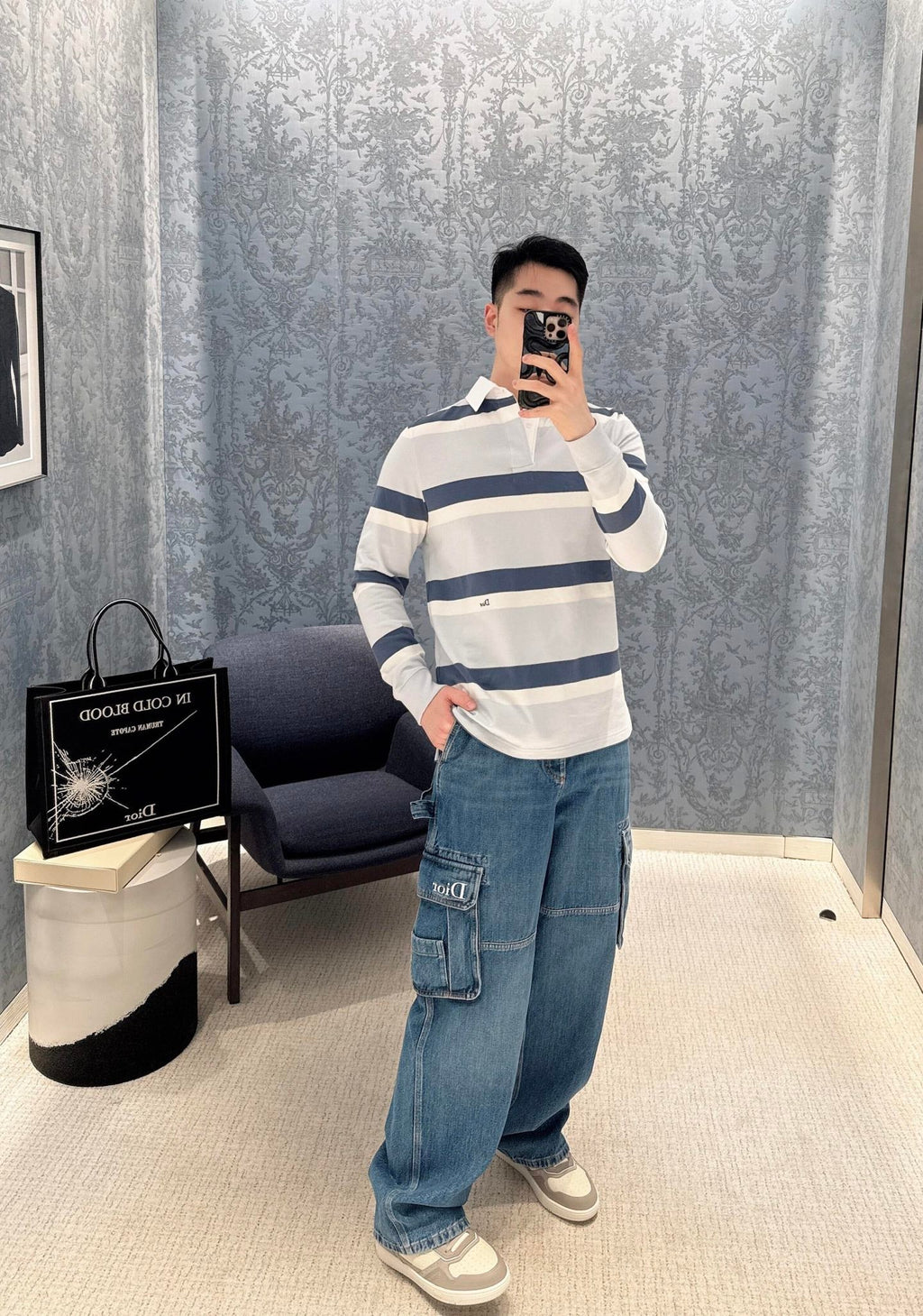 2026 New Arrival CD Pocket Embroidered Workwear Jeans (BB817-B85)