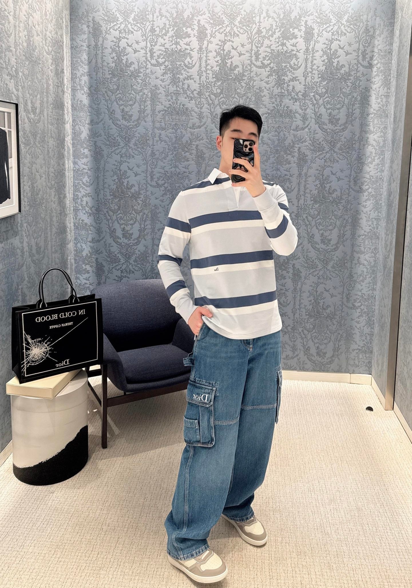 2026 New Arrival CD Pocket Embroidered Workwear Jeans (BB817-B85)
