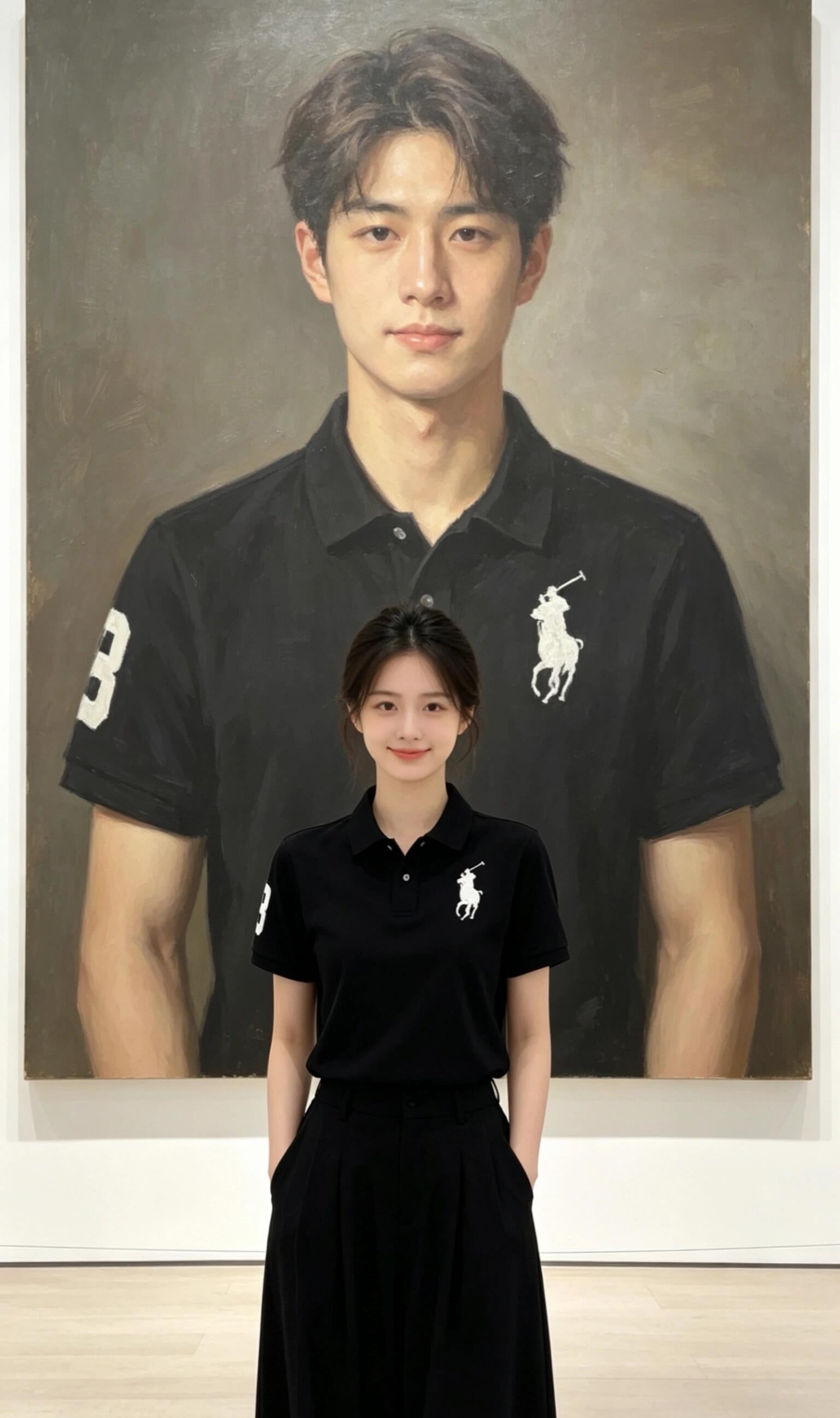 2026 Women's RL Large Embroidered Logo Polo Shirt (FF714)