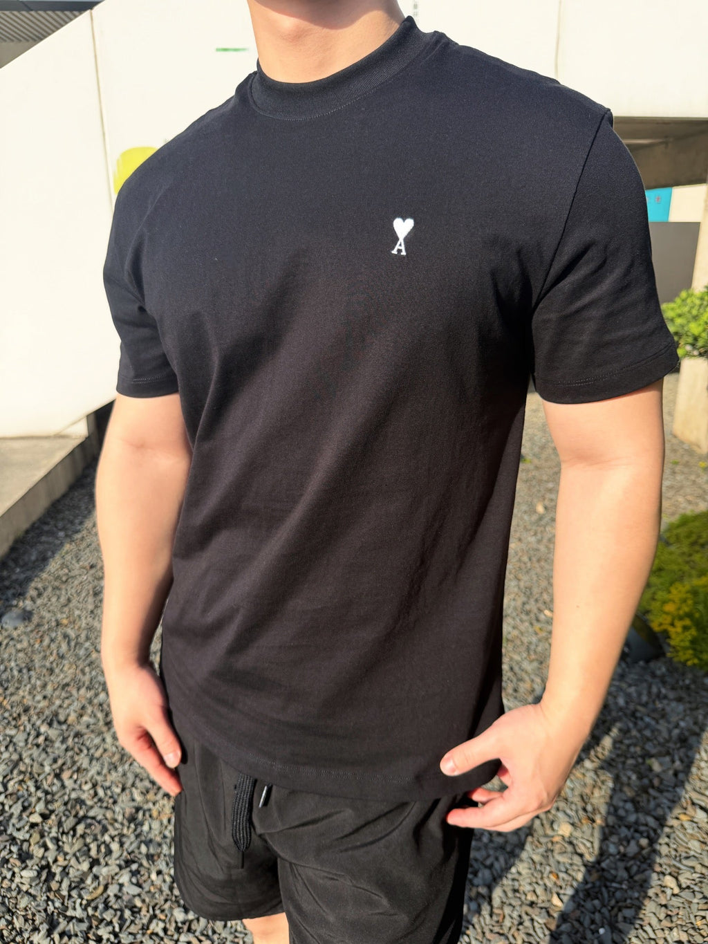 2026 New Heart A Embroidered Short-Sleeved T-Shirt (BB820-A00)