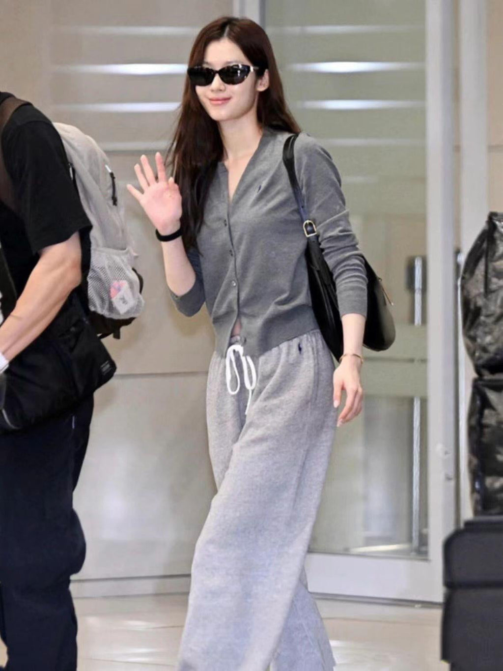 2026 Women's RL Embroidered Casual Trousers  (FF727)