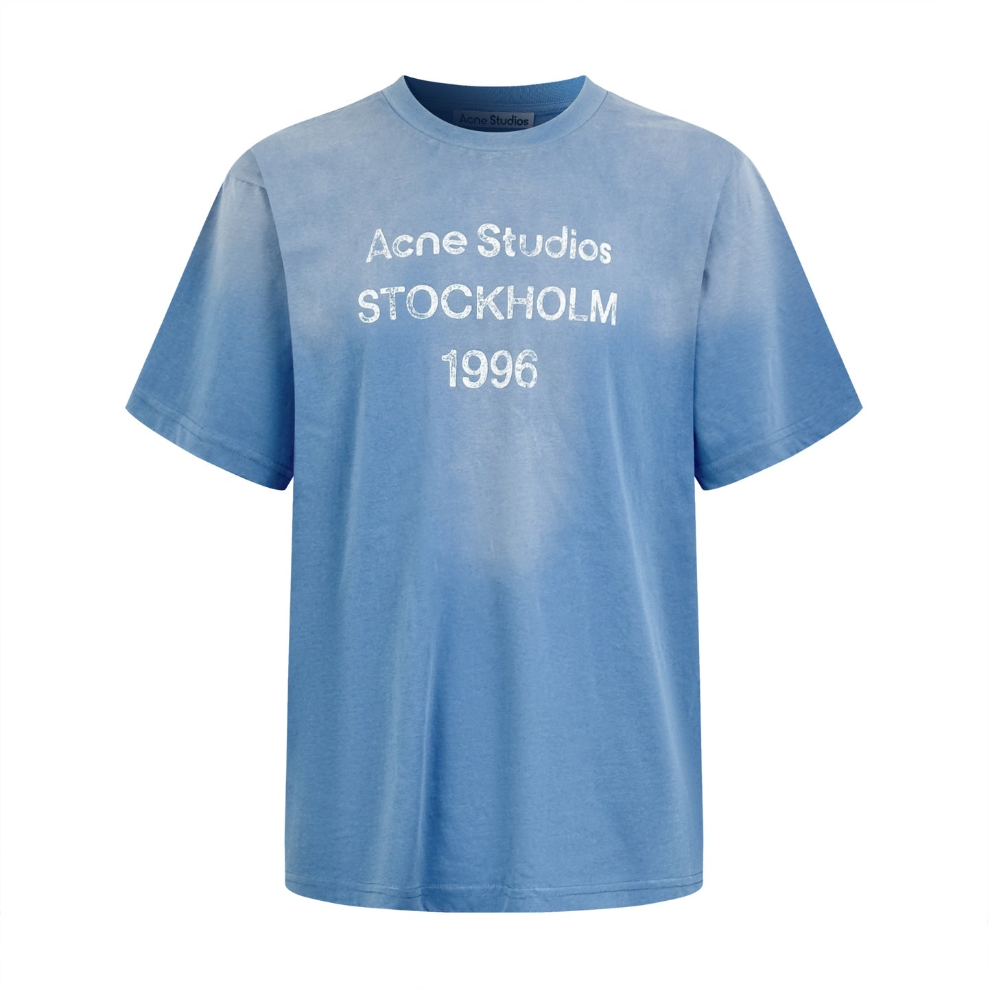 2026 New Ace Spray-Printed Distressed Logo Short-Sleeved Shirt (CC928-A15)